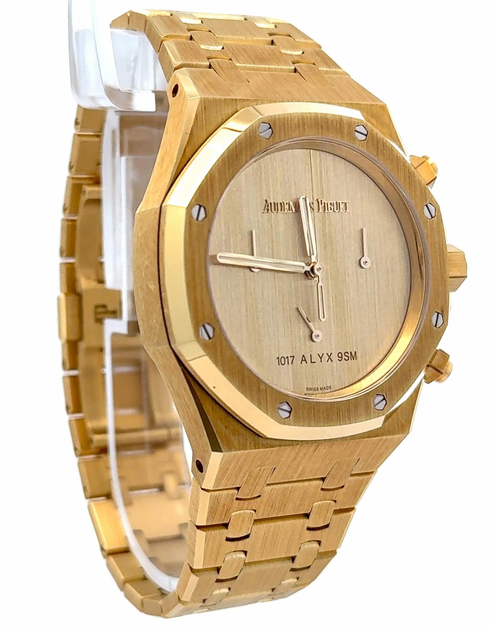 Audemars Piguet Royal Oak 2624BA Gold Matthew Williams Limited Edition Watch