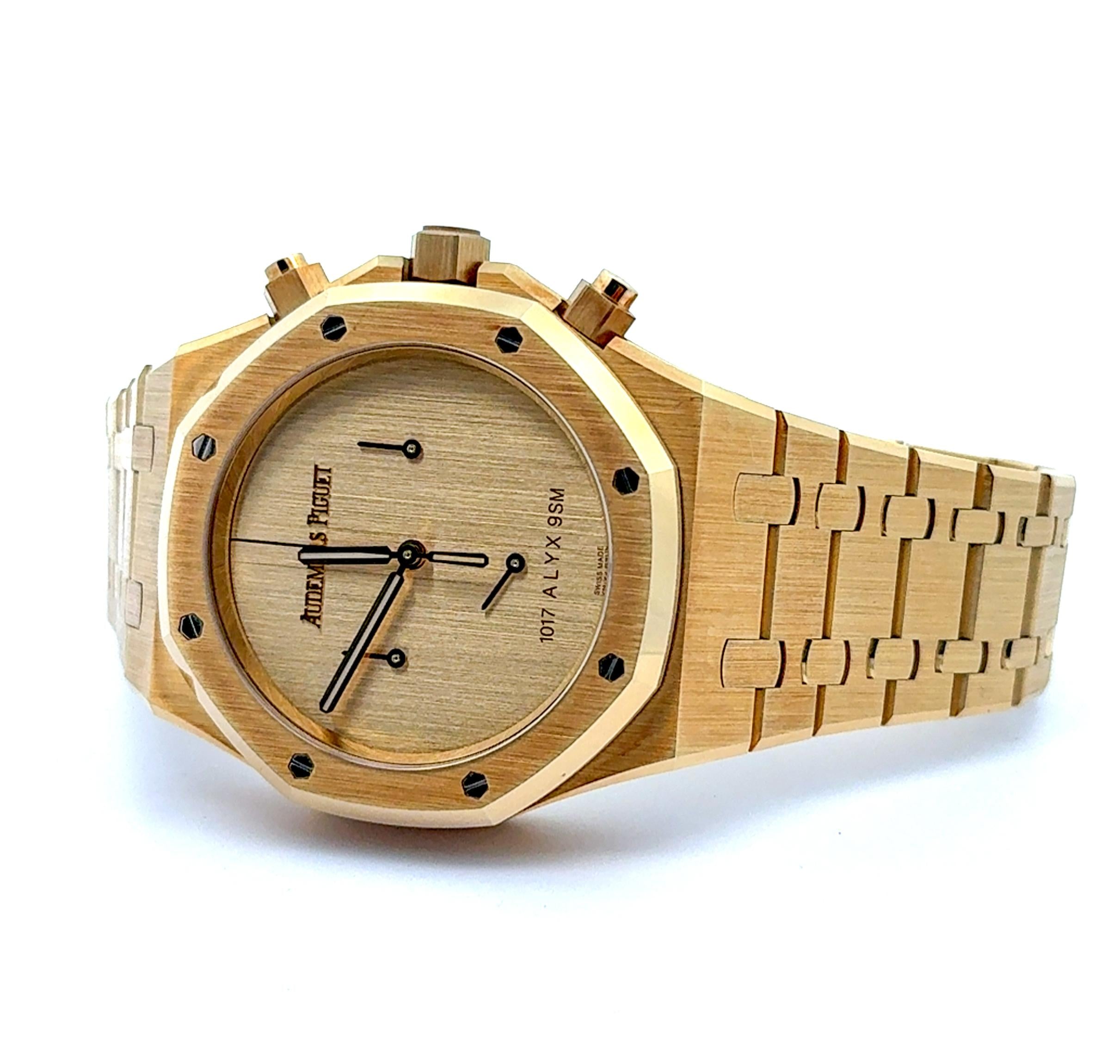 Audemars Piguet Royal Oak 2624BA Gold Matthew Williams Limited Edition Watch