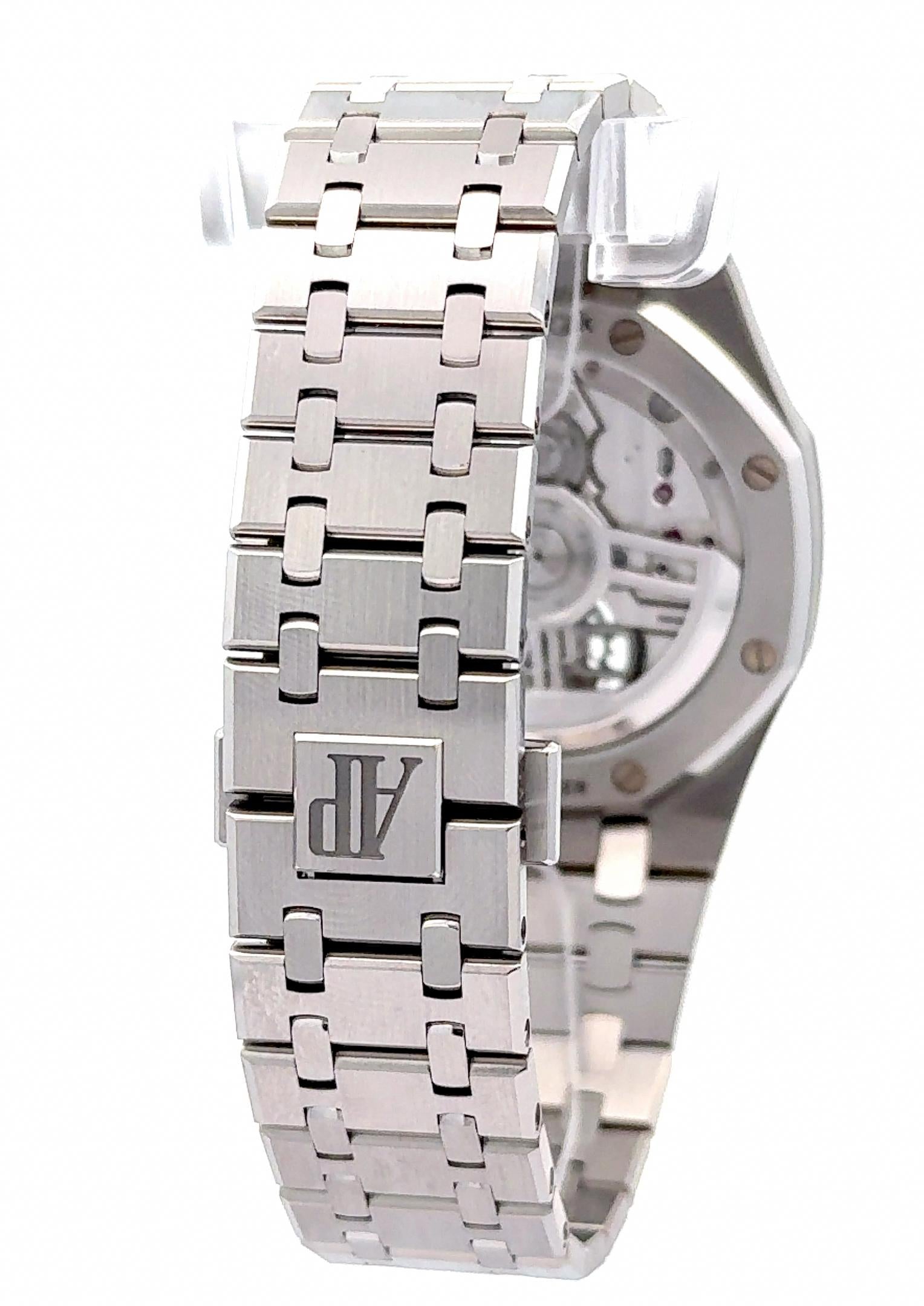 Audemars Piguet Royal Oak Flying Tourbillon Red Burgundy Stainless Watch