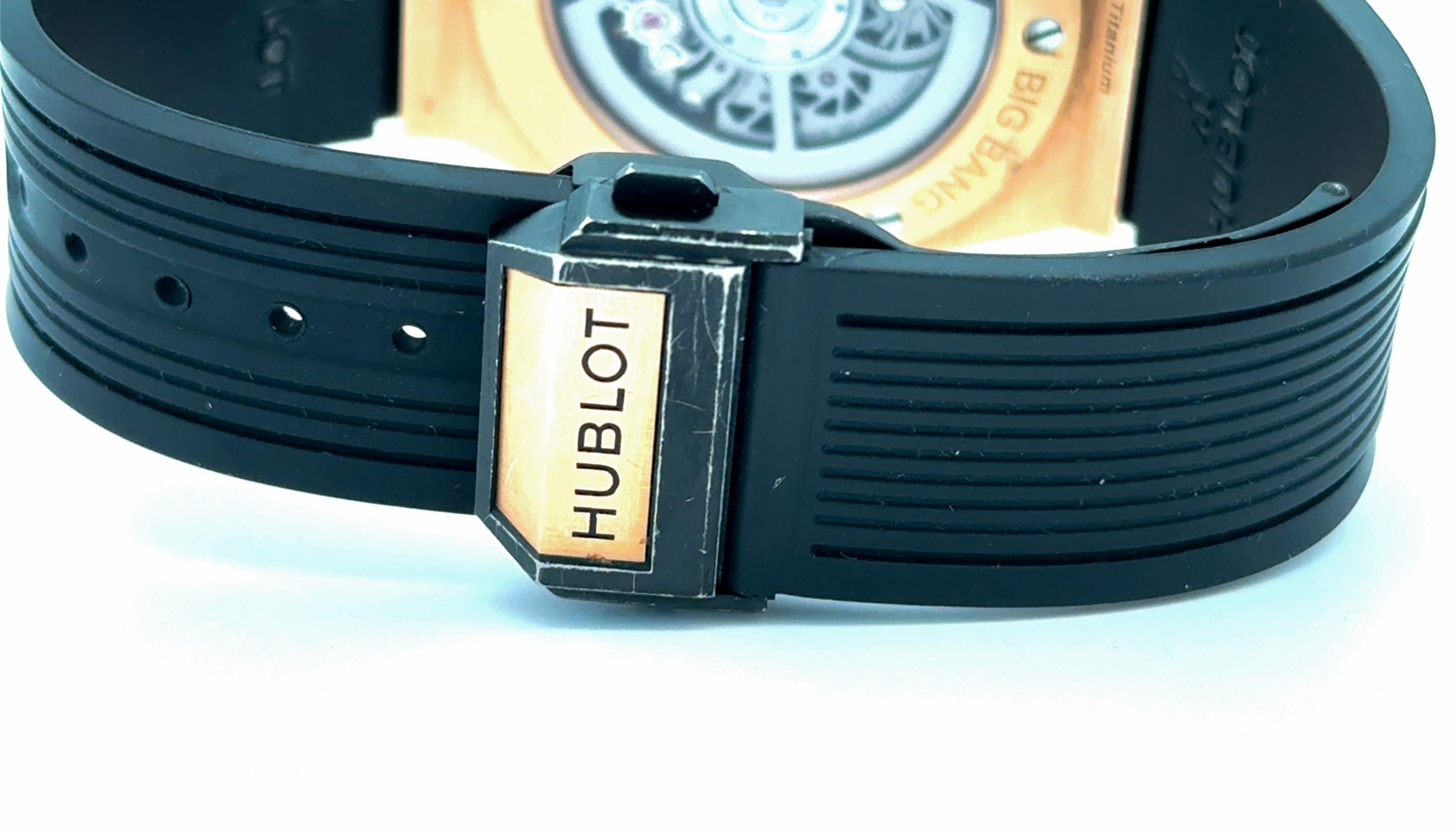 Hublot Big Bang Unico King Gold 18k Rose Gold Ceramic 44mm Watch