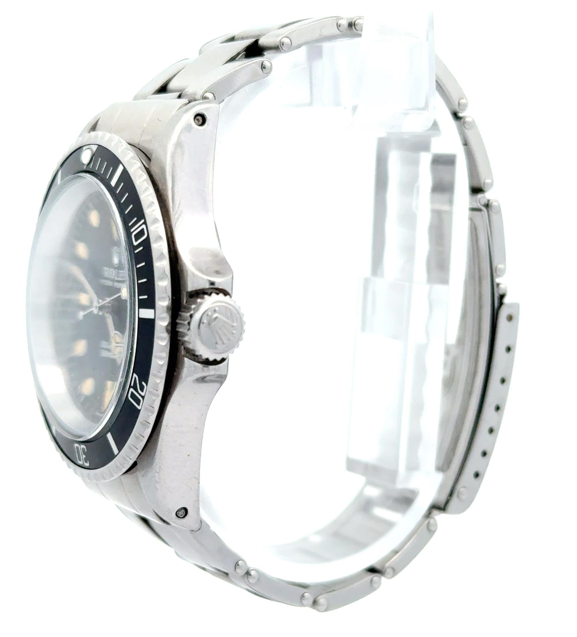 Rolex 1967 Submariner Ref 5513 Rivet Bracelet Meter First Dial Watch