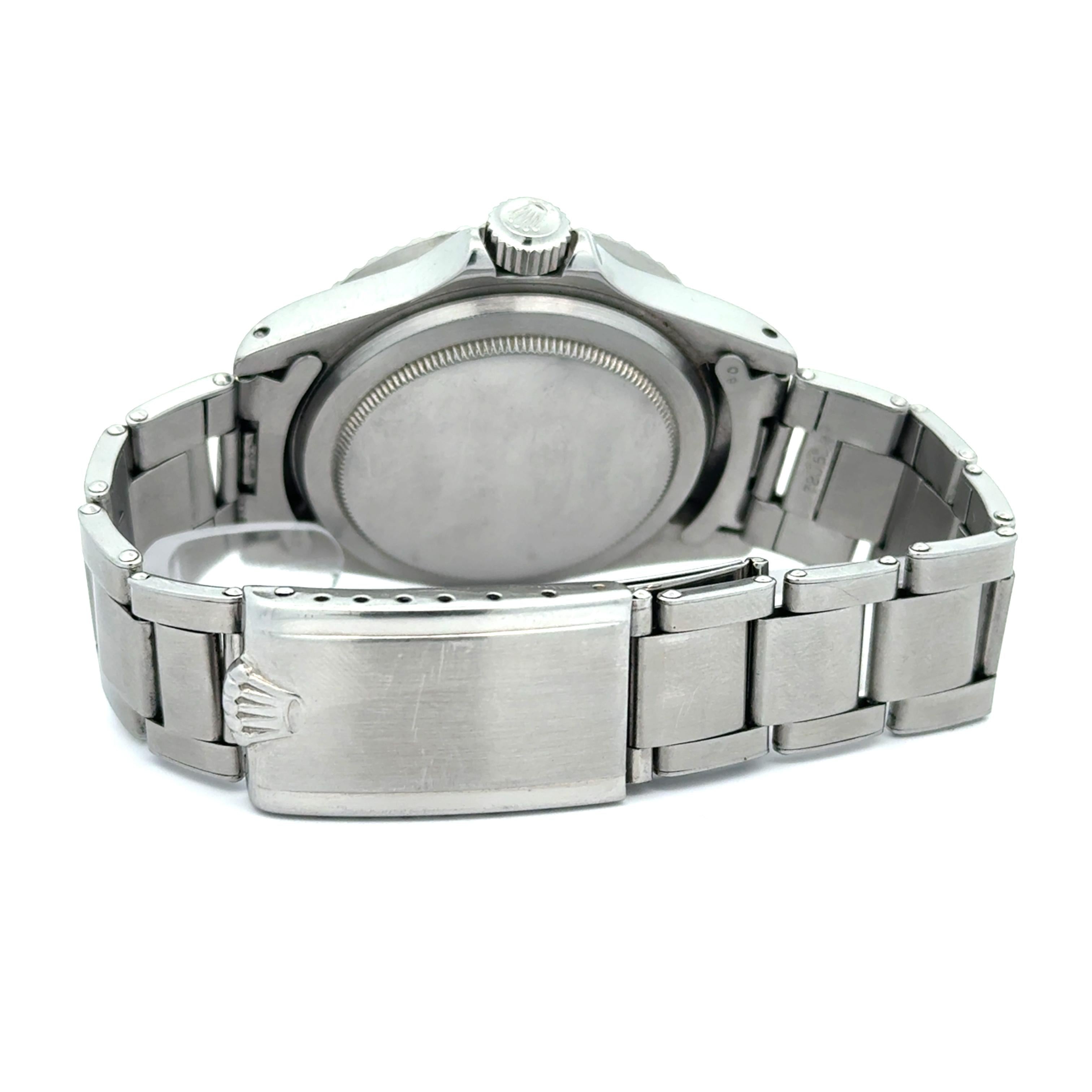 Rolex 1967 Submariner Ref 5513 Rivet Bracelet Meter First Dial Watch