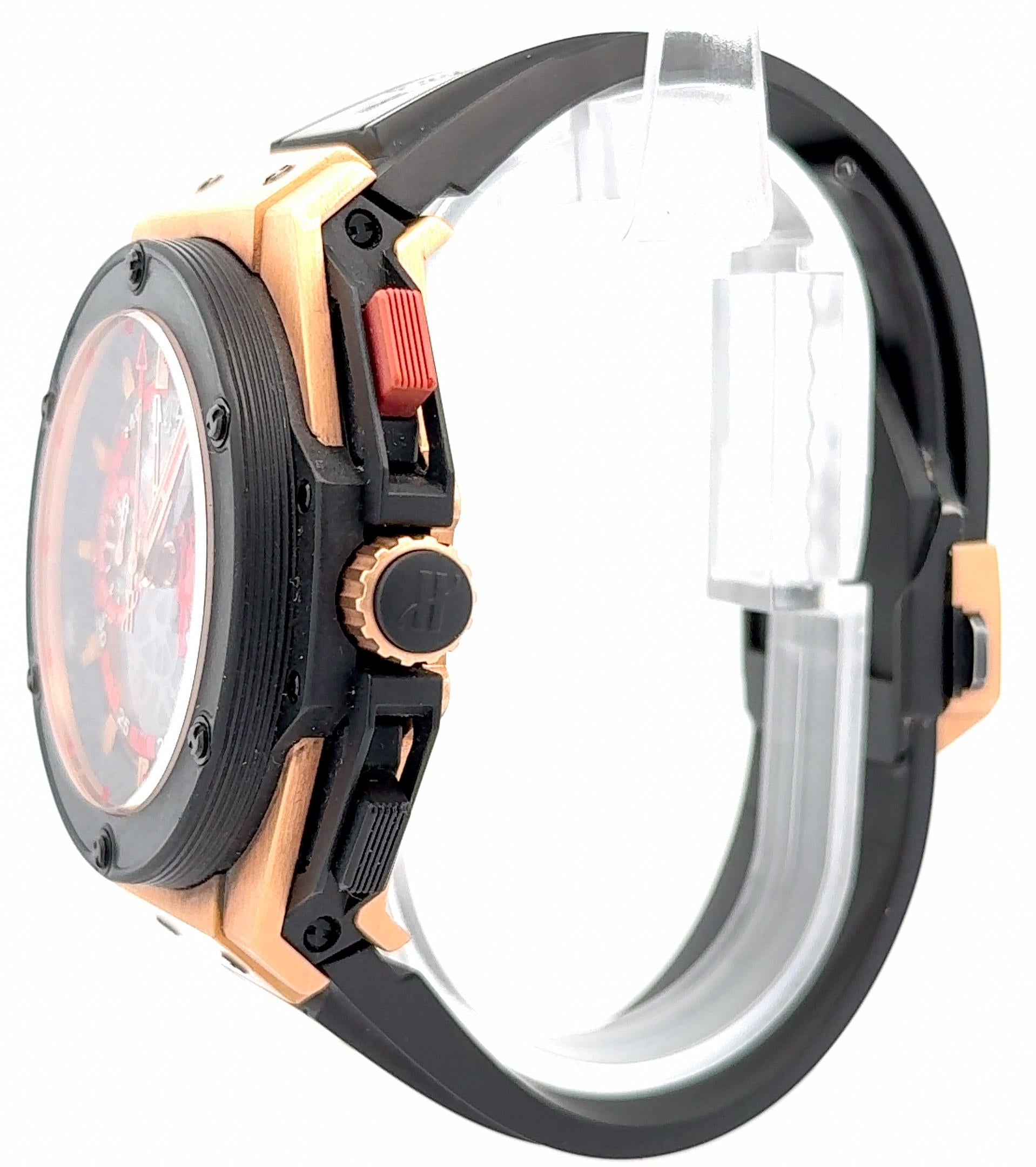 Hublot Big Bang King Power "Red Devil" Manchester United Rose Gold 25/250 Watch