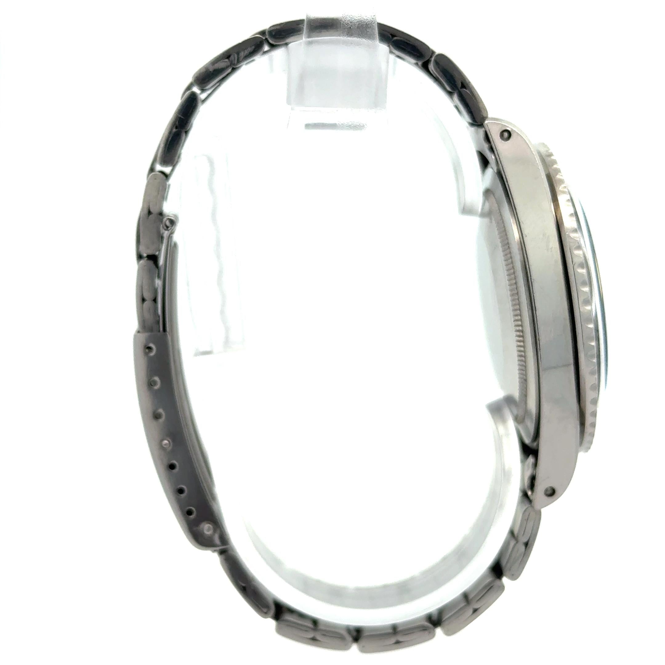 Rolex 1973 GMT-Master 1675 Blue Bezel Stainless Steel Watch w/ Box and Papers