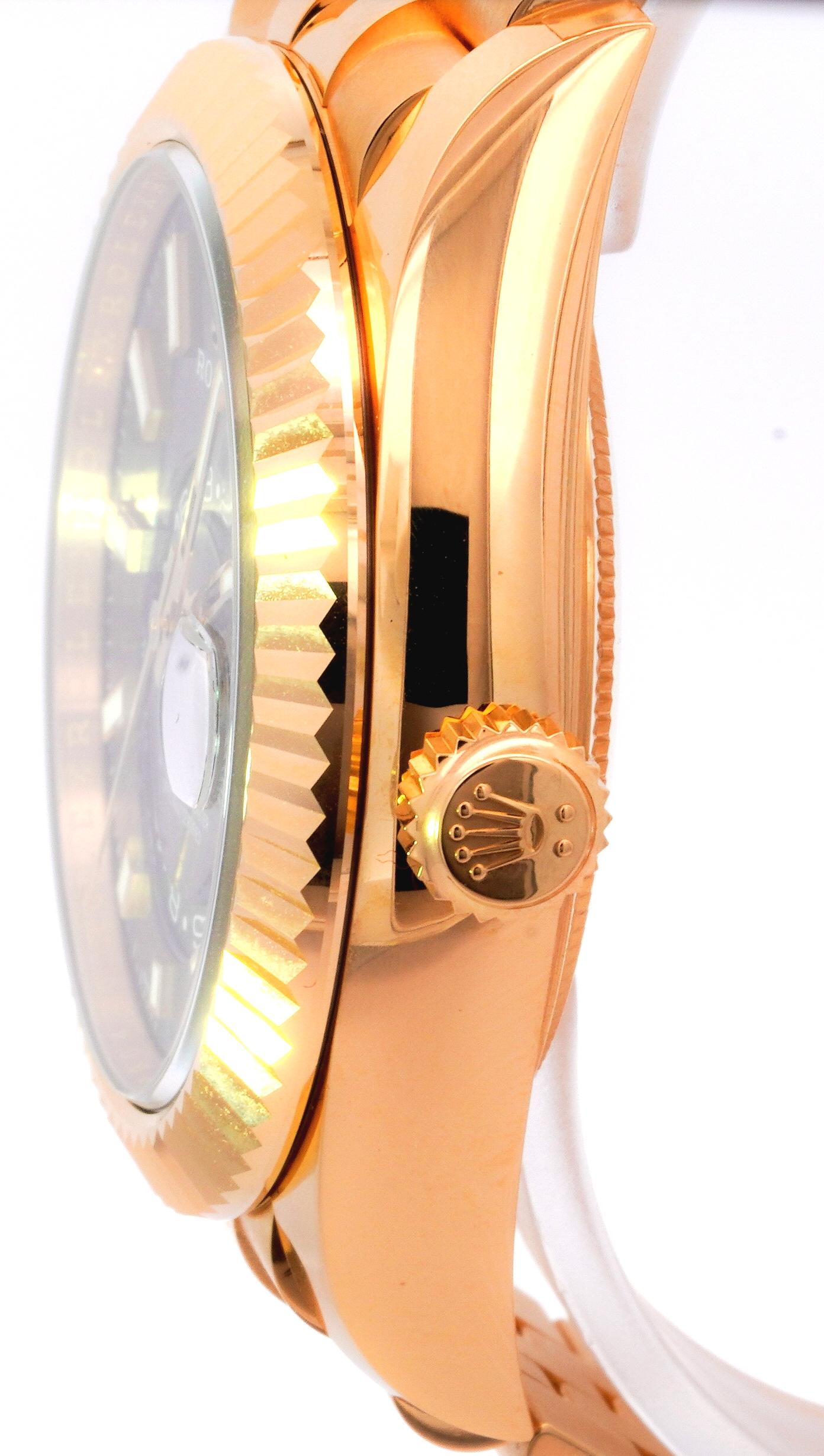 Rolex 2025 Sky-Dweller 336938 Green Dial 42mm 18k Yellow Gold Watch Full Set