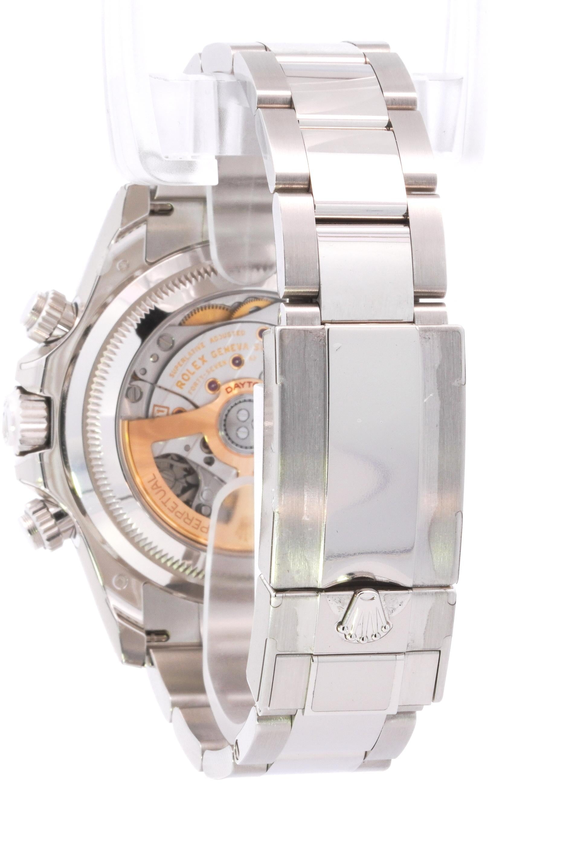 Rolex 2025 Daytona 126576TBR Diamond Ice Dial and Bezel Platinum Watch FULL SET