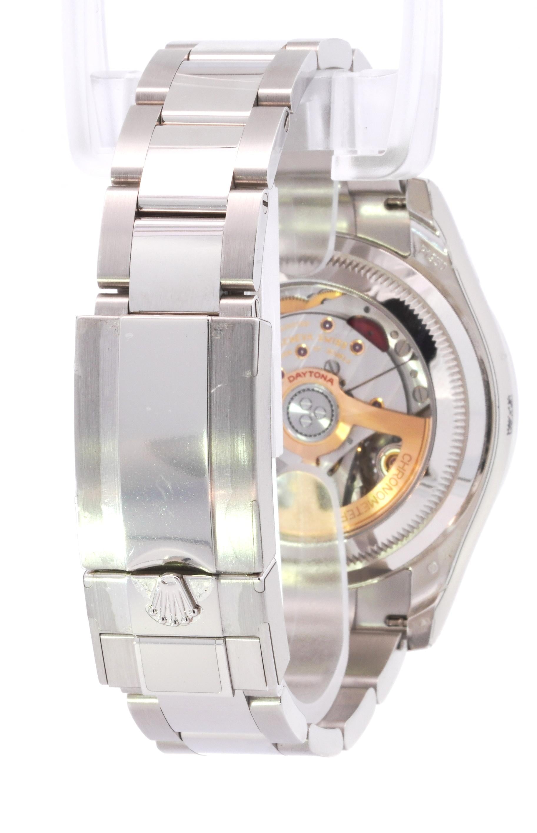 Rolex 2025 Daytona 126576TBR Diamond Ice Dial and Bezel Platinum Watch FULL SET