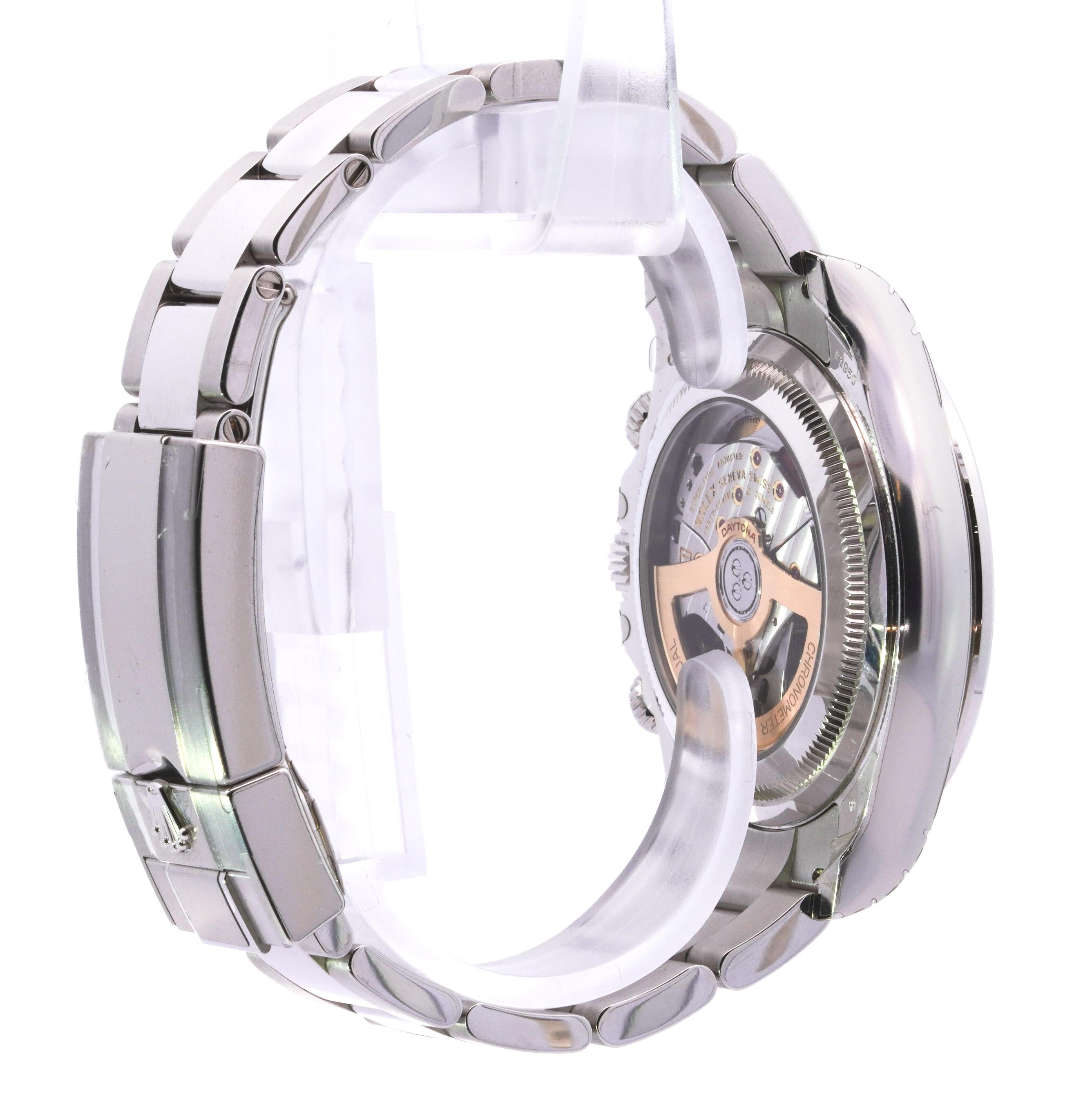 Rolex 2025 Daytona 126576TBR Diamond Ice Dial and Bezel Platinum Watch FULL SET