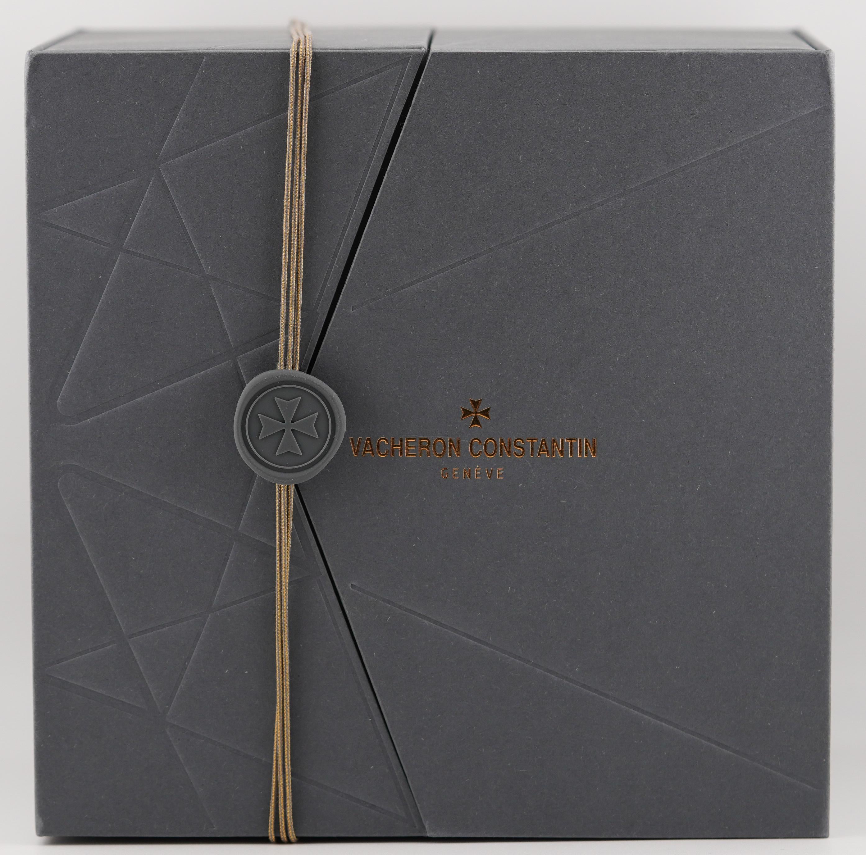 Vacheron Constantin Overseas 4307V/220G-238C White Gold Ruby Bezel  Watch