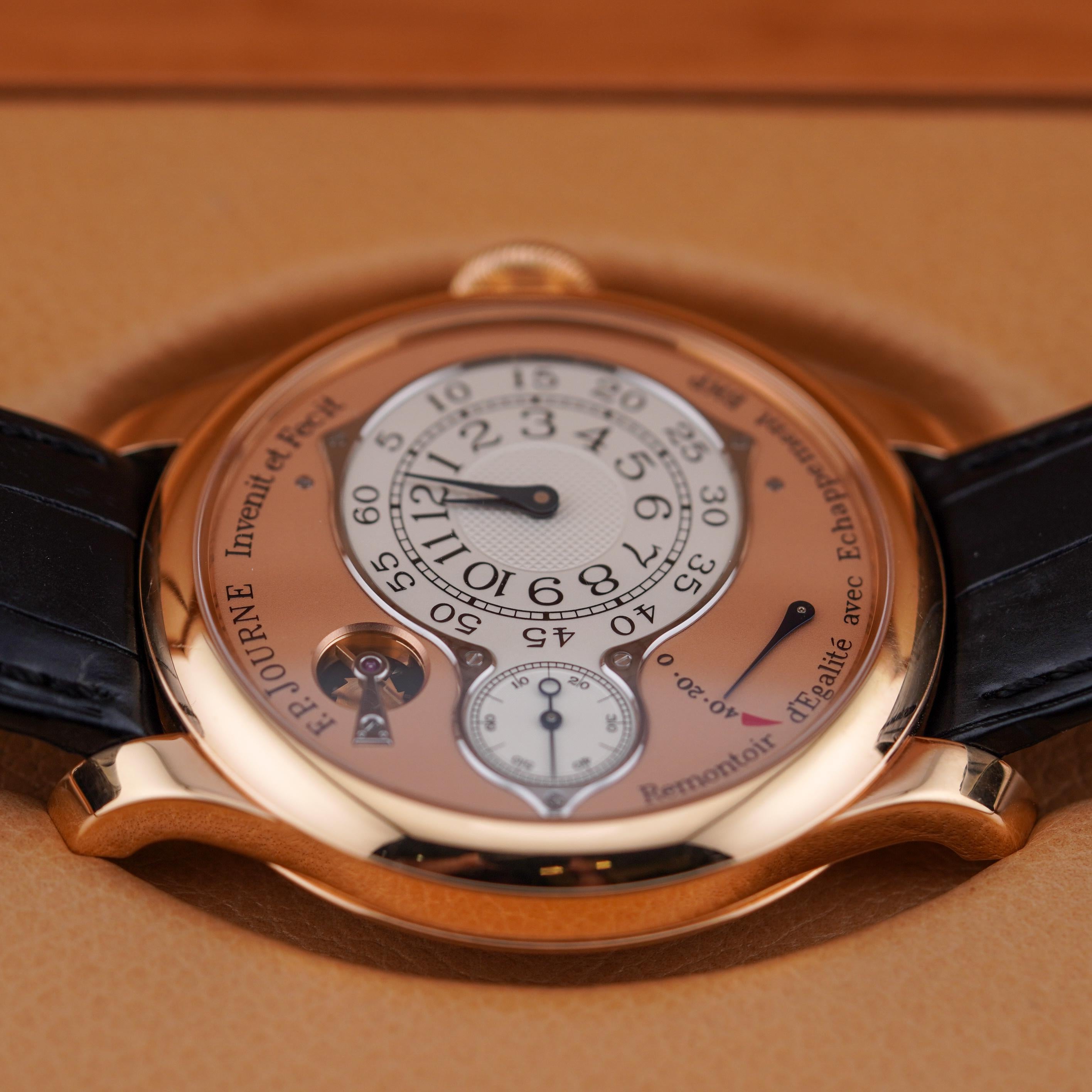 F.P. Journe Chronometre Optimum Calibre 1510 42mm 18k Rose Gold Manual Watch