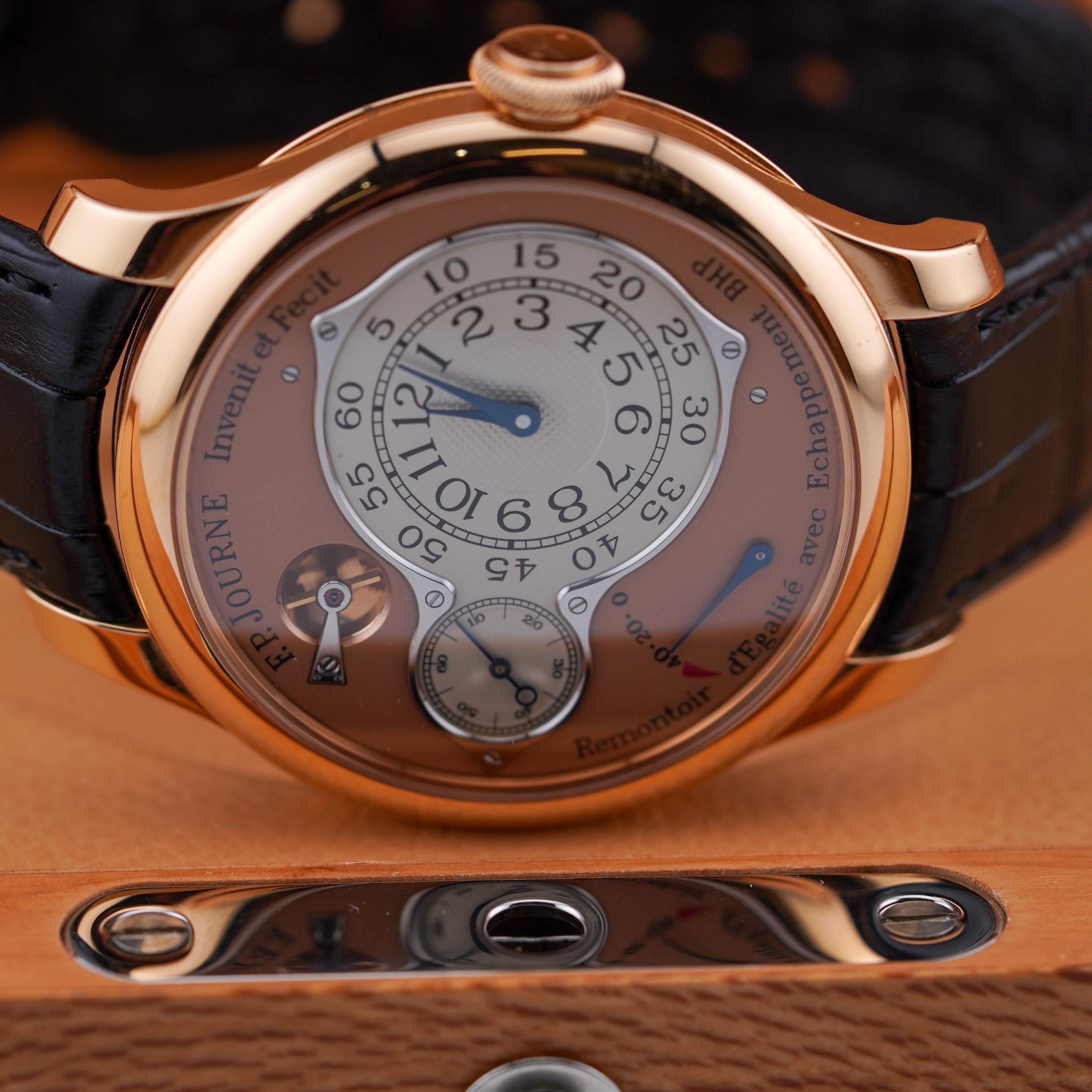 F.P. Journe Chronometre Optimum Calibre 1510 42mm 18k Rose Gold Manual Watch