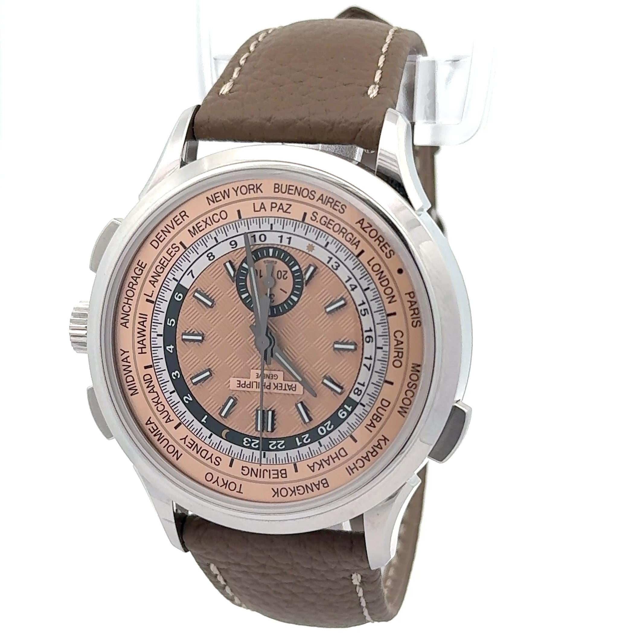 Patek Philippe 2023 World Time Complications 5935A-001 Watch w/ Papers