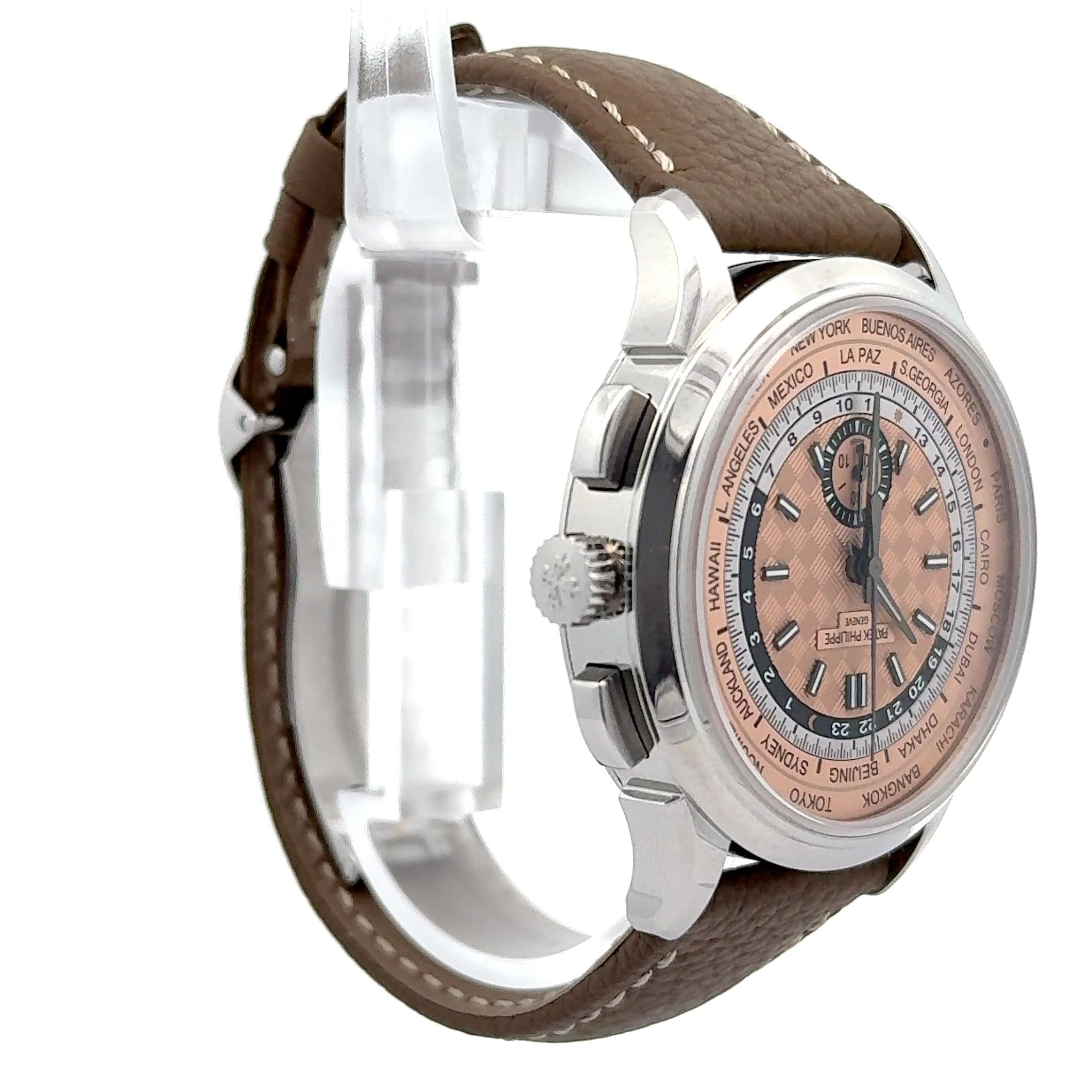 Patek Philippe 2023 World Time Complications 5935A-001 Watch w/ Papers