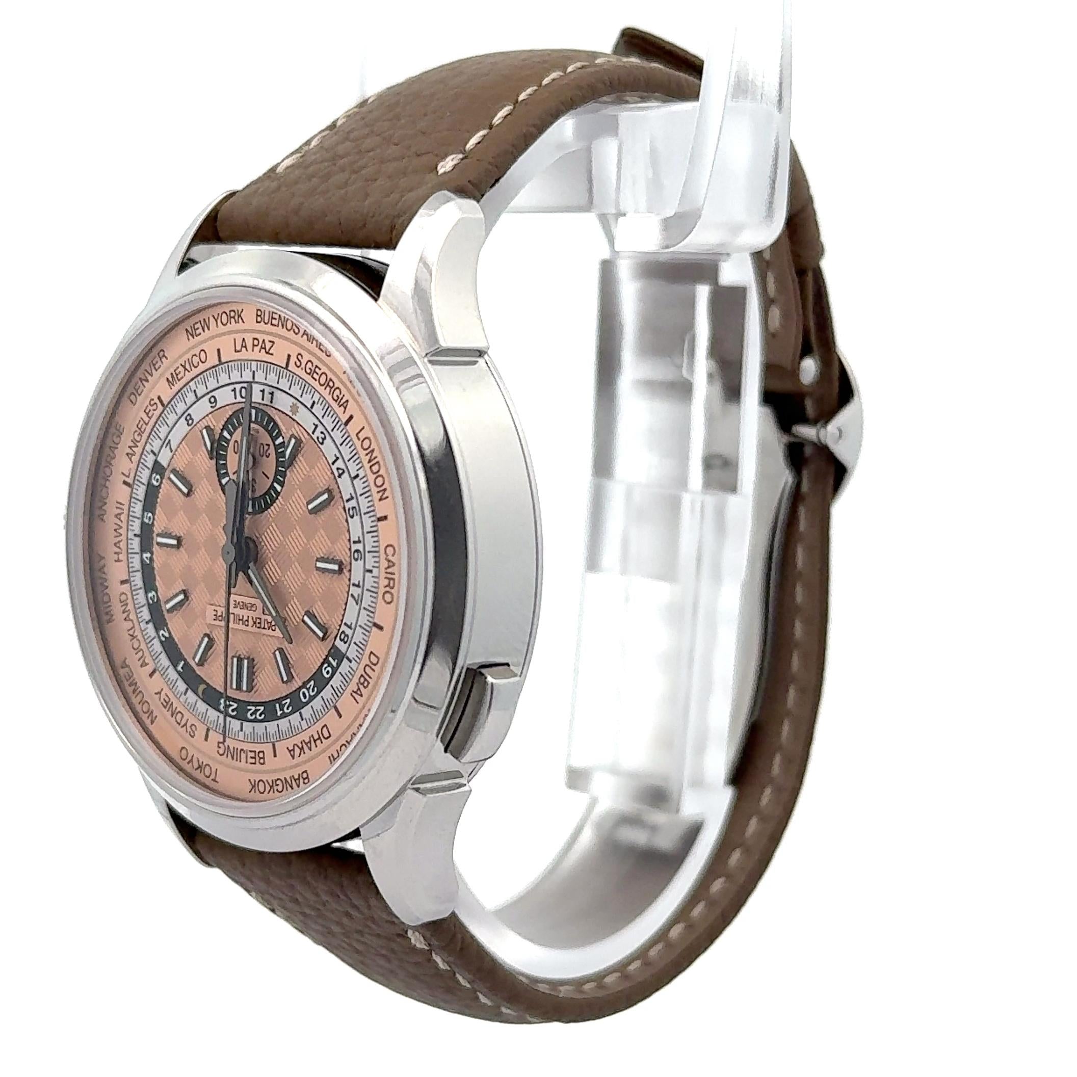 Patek Philippe 2023 World Time Complications 5935A-001 Watch w/ Papers