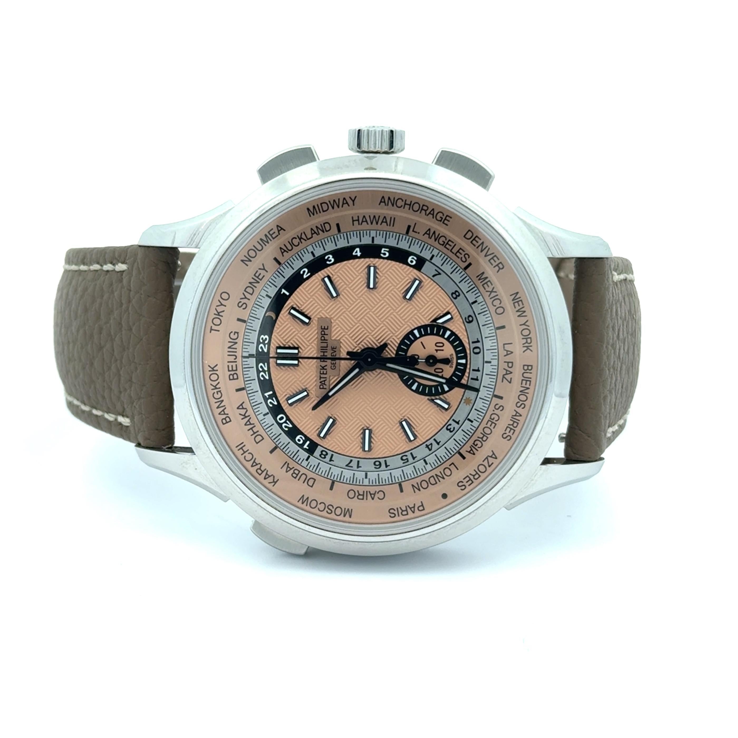 Patek Philippe 2023 World Time Complications 5935A-001 Watch w/ Papers