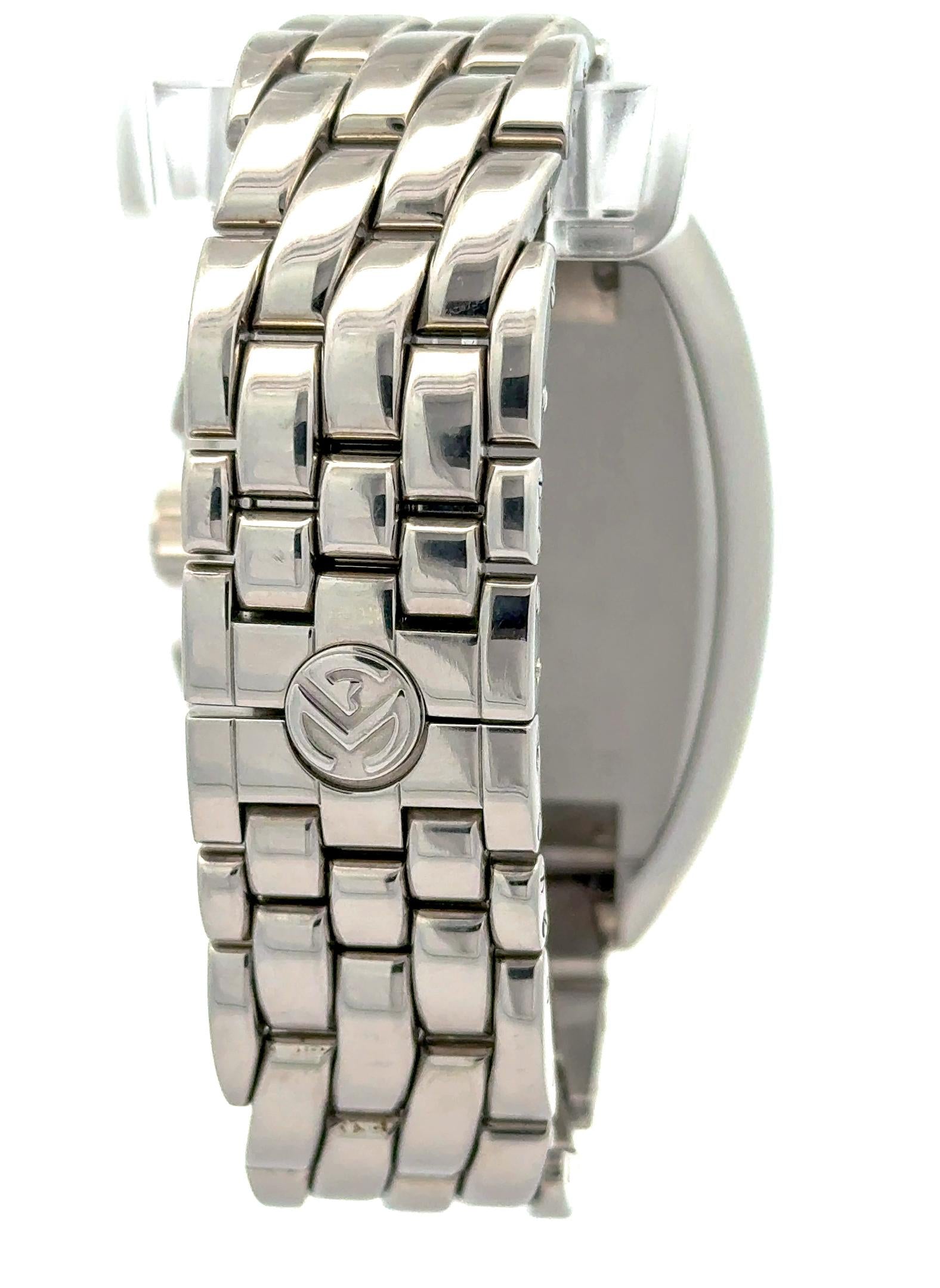 Franck Muller Conquistador King Chronograph 8005CC Stainless Blue Dial Watch