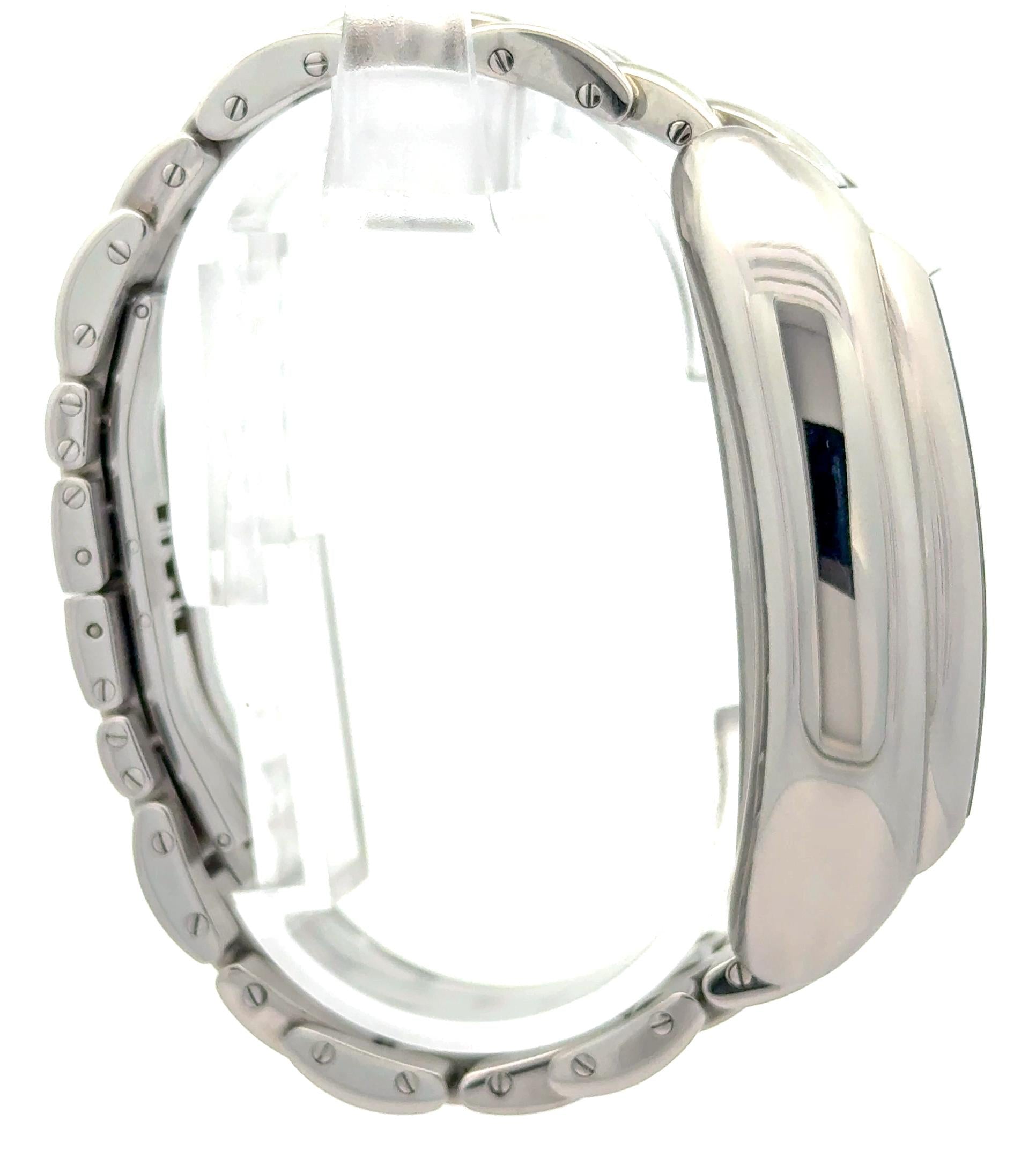 Franck Muller Conquistador King Chronograph 8005CC Stainless Blue Dial Watch