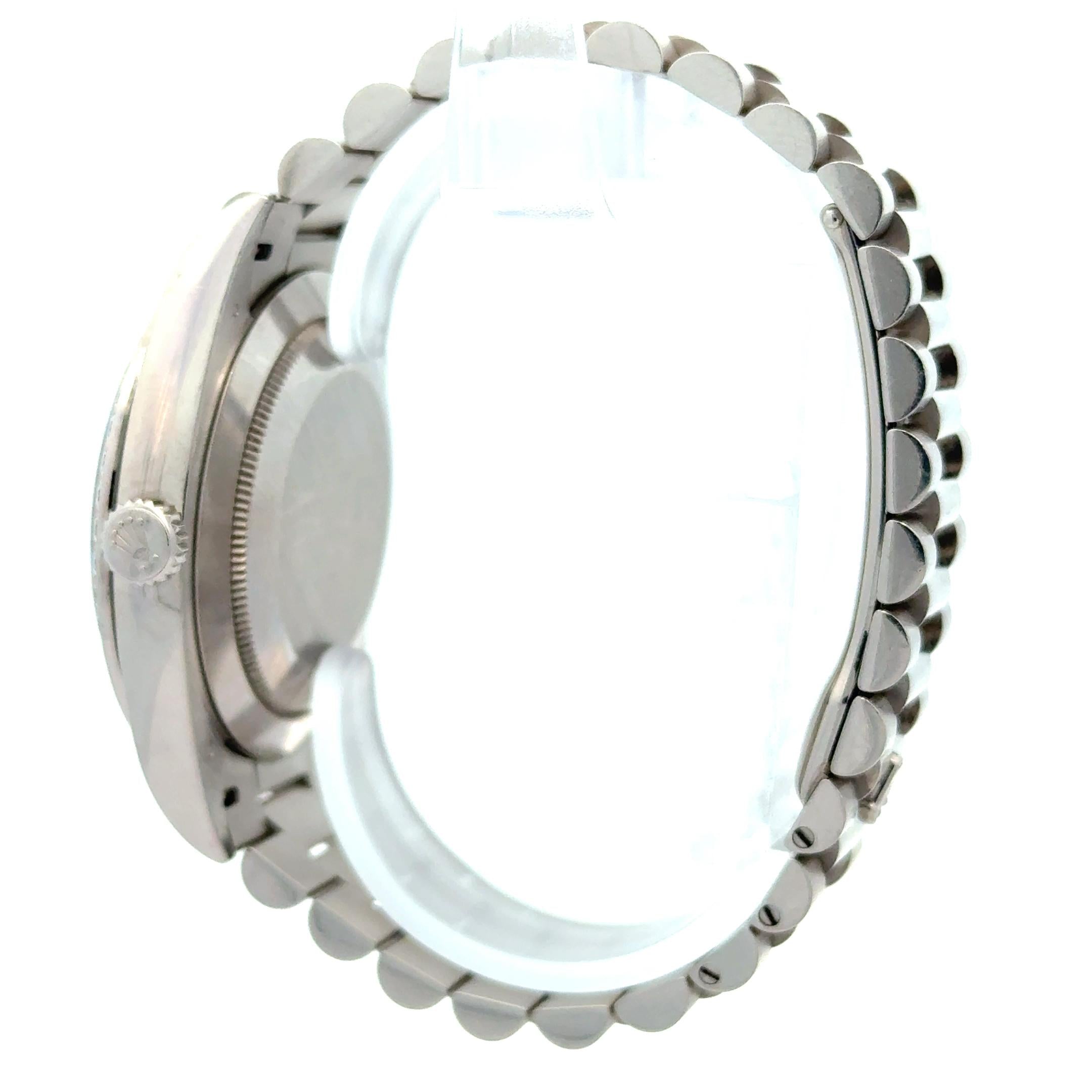 Rolex 2022 Day-Date 40 228239RBR Meteorite Dial Diamond Watch w/ Box and Papers