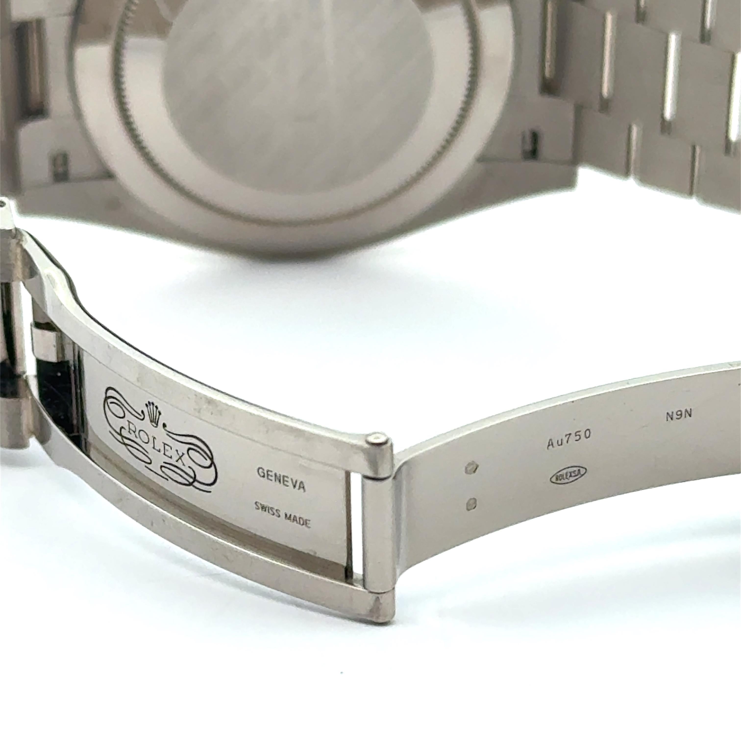 Rolex 2022 Day-Date 40 228239RBR Meteorite Dial Diamond Watch w/ Box and Papers