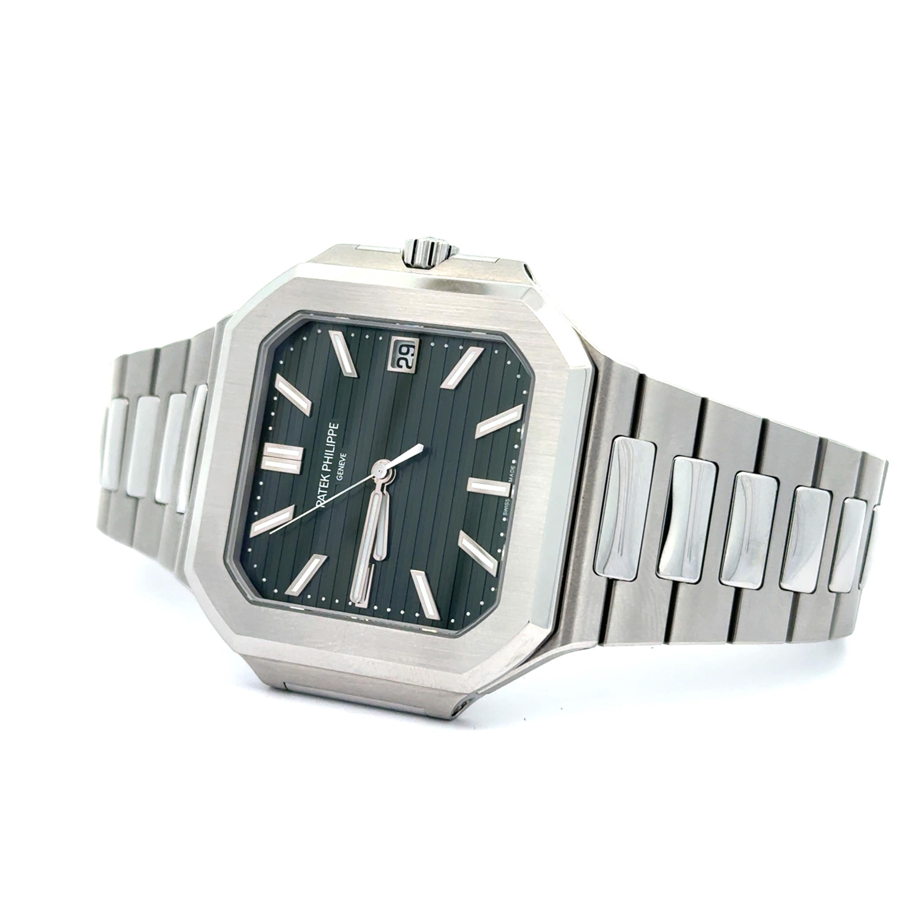 Patek Philippe 2024 Green Cubitus 5821/1A-001 Stainless Watch w/ Box and Papers