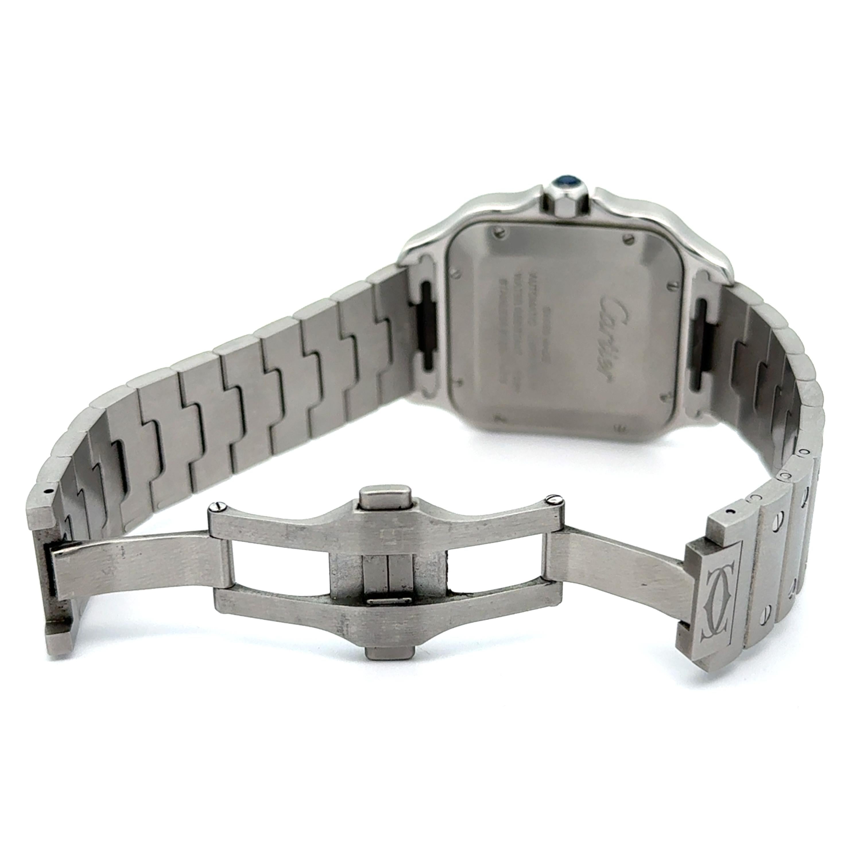Cartier Santos WSSA0030 2023 Large Model Stainless Steel Watch (FULL SET)