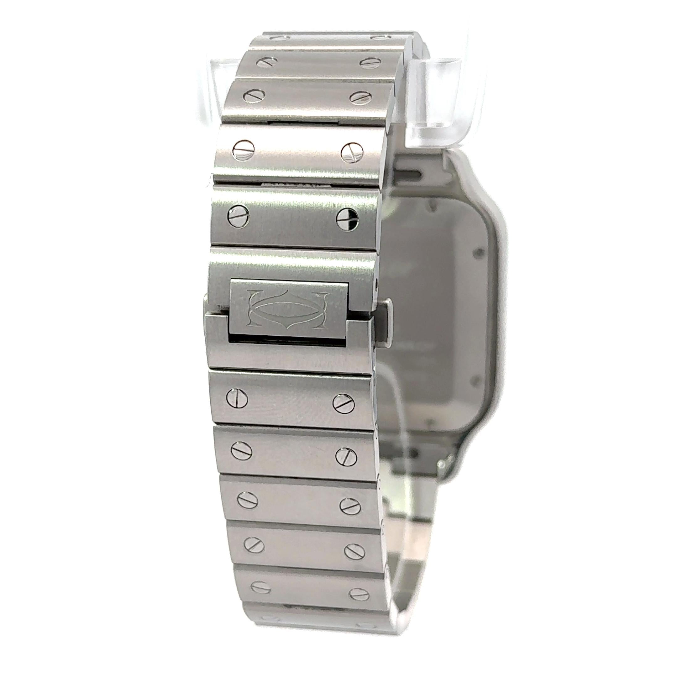 Cartier Santos WSSA0030 2023 Large Model Stainless Steel Watch (FULL SET)