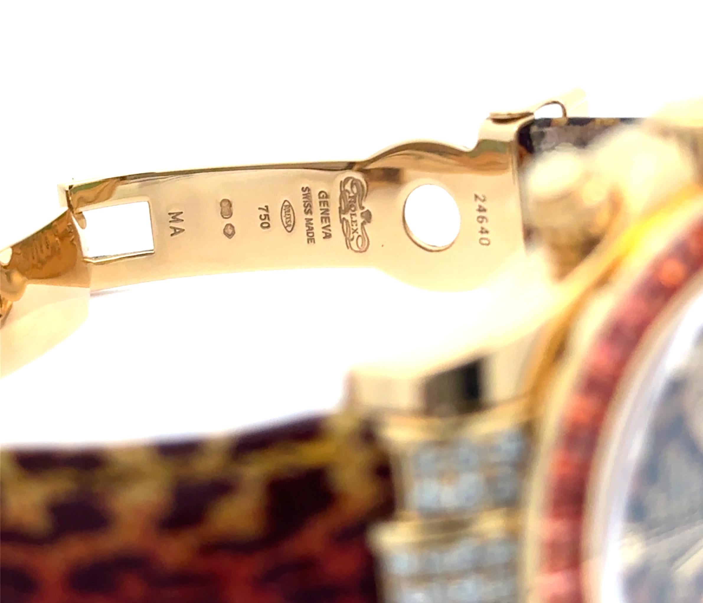 Rolex 2011 Daytona - 116598 SACO Leopard Dial and Band Watch w/ Box and Papers