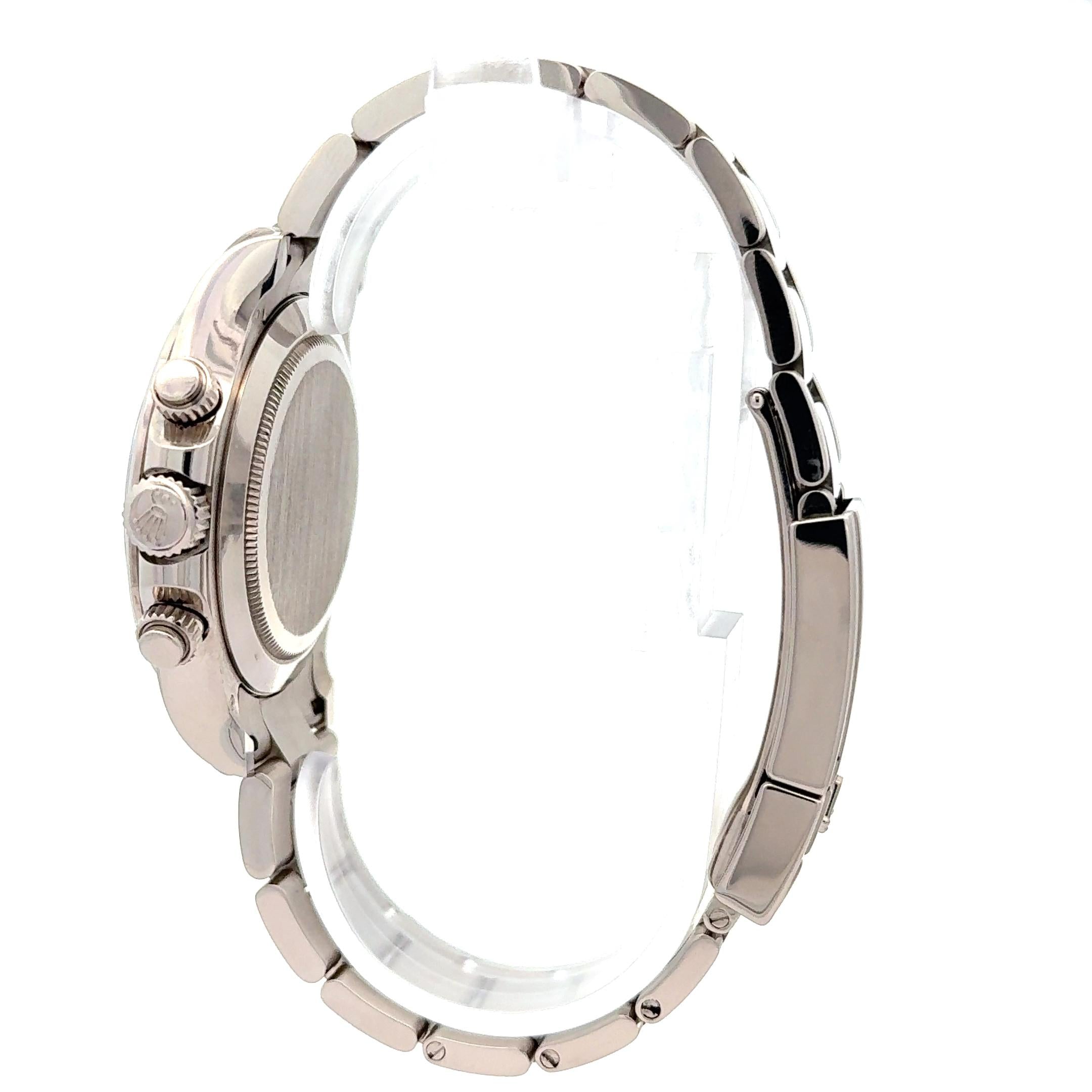 Rolex 2020 Daytona 116509 White Gold Blue Dial 40mm Watch w/ Box and Papers