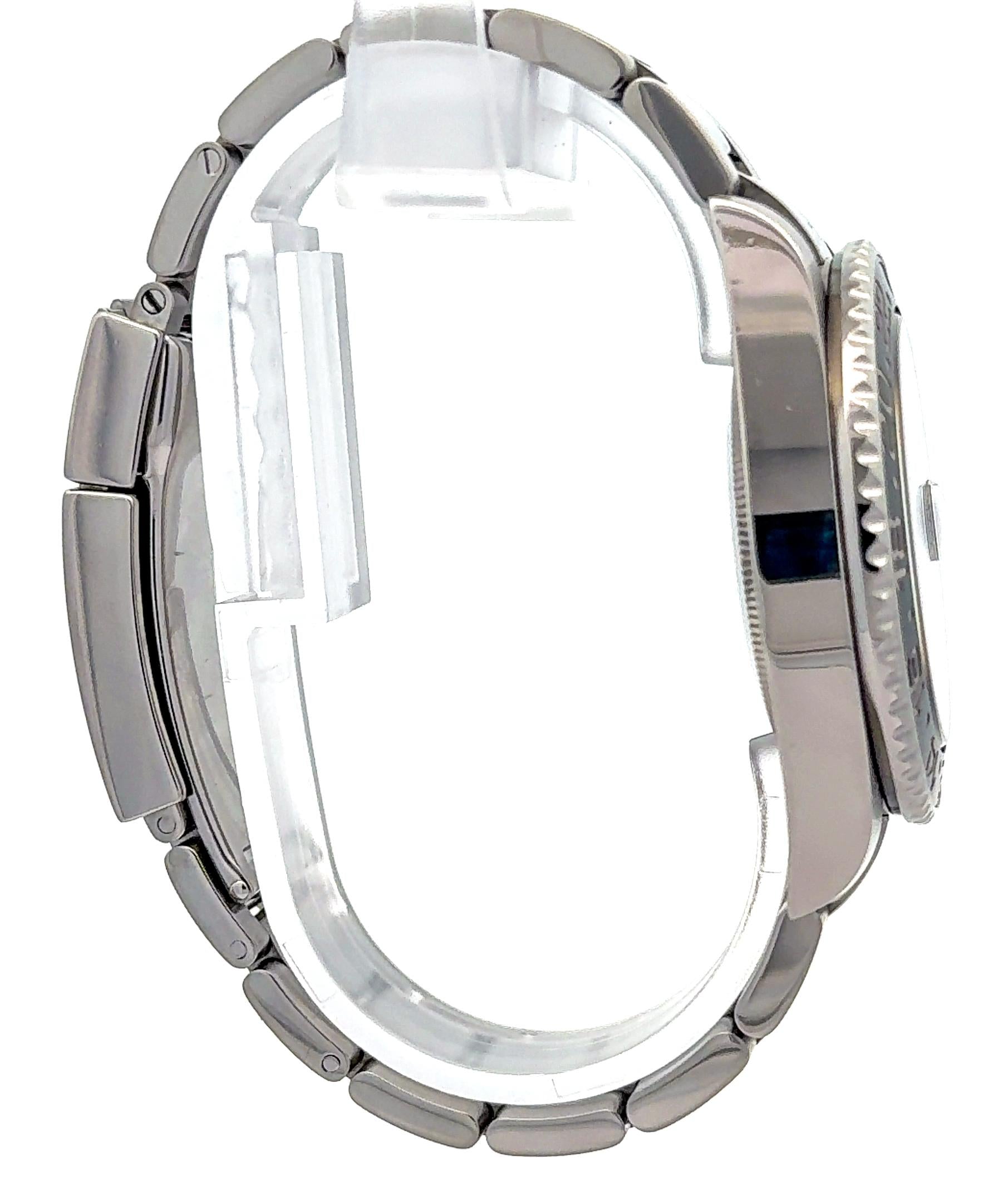 Rolex 2008 GMT-Master II 116710N Stainless Oyster Watch w/ Box and Card