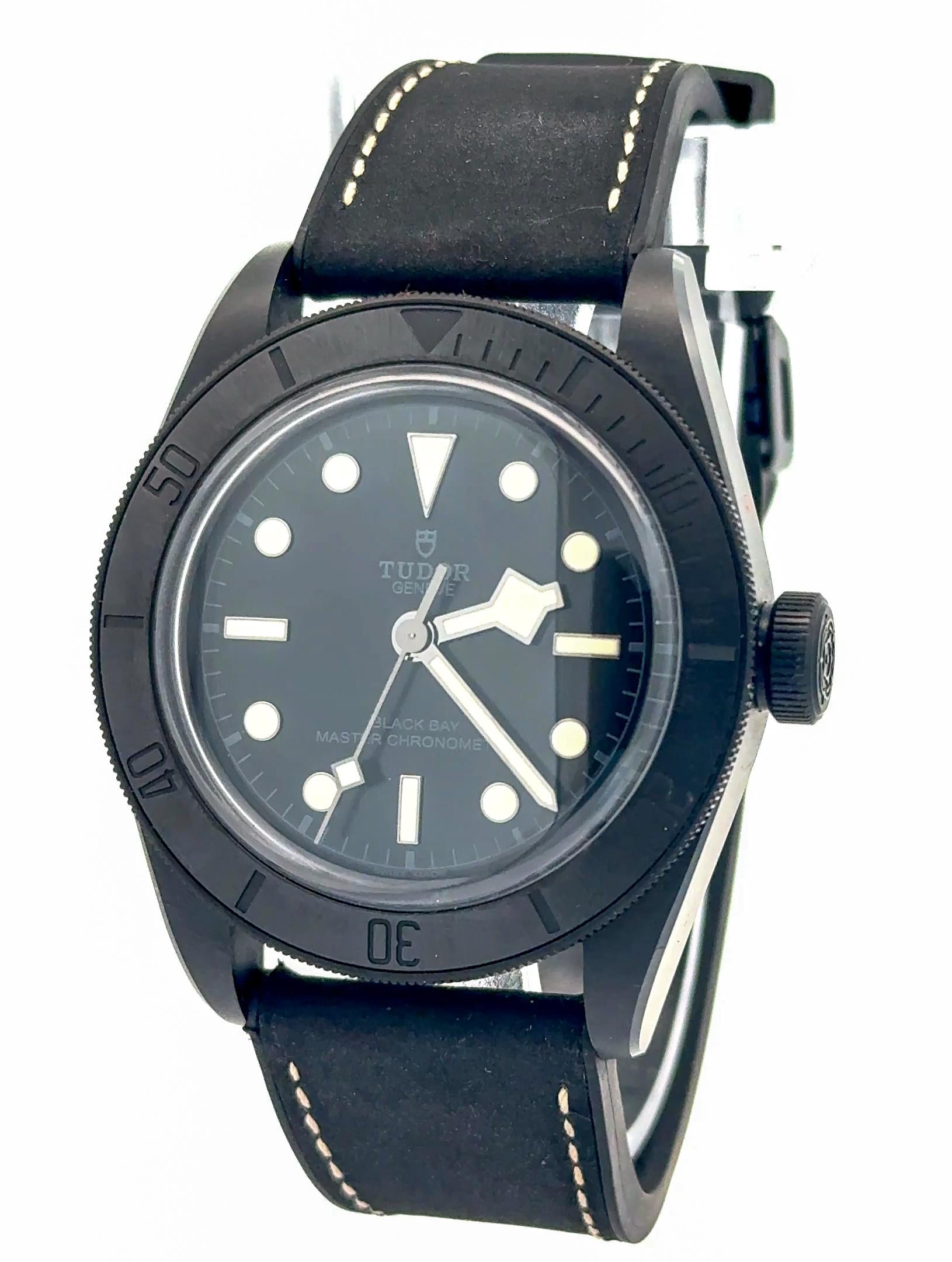 Tudor 2025 Black Bay 79210CNU Black Ceramic 41mm Watch w/ FULL SET