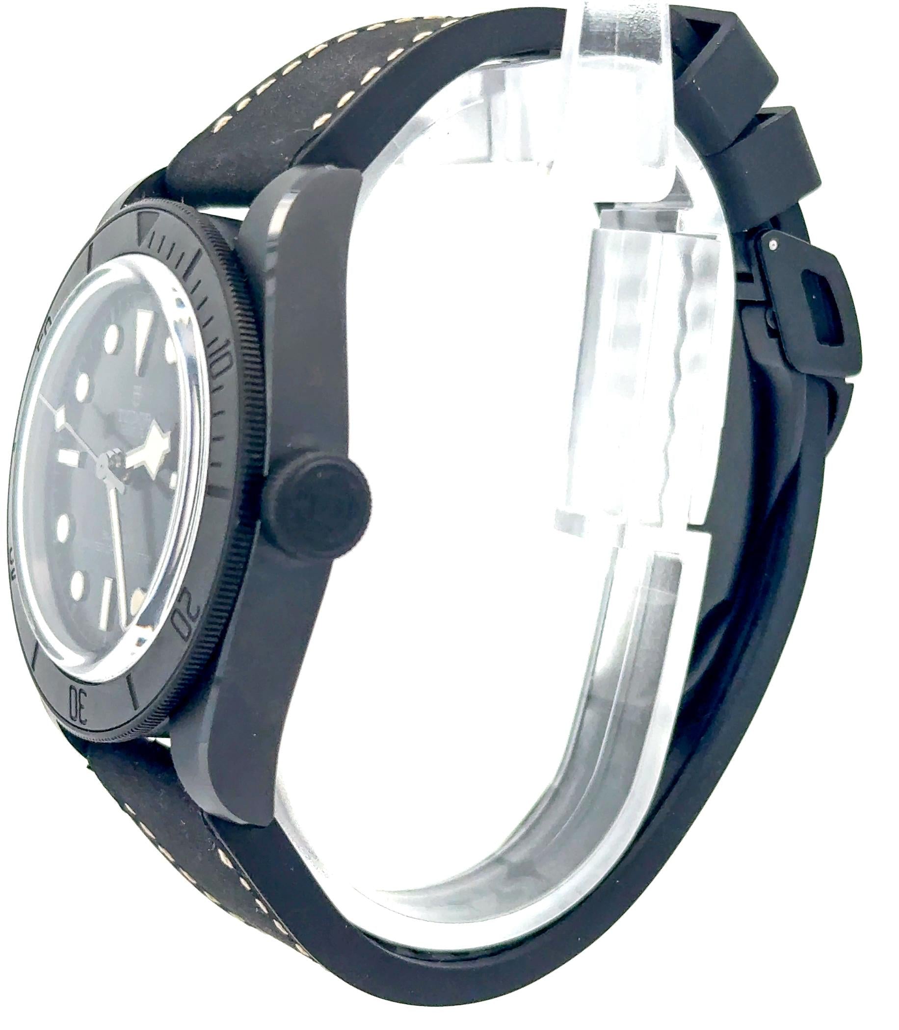 Tudor 2025 Black Bay 79210CNU Black Ceramic 41mm Watch w/ FULL SET