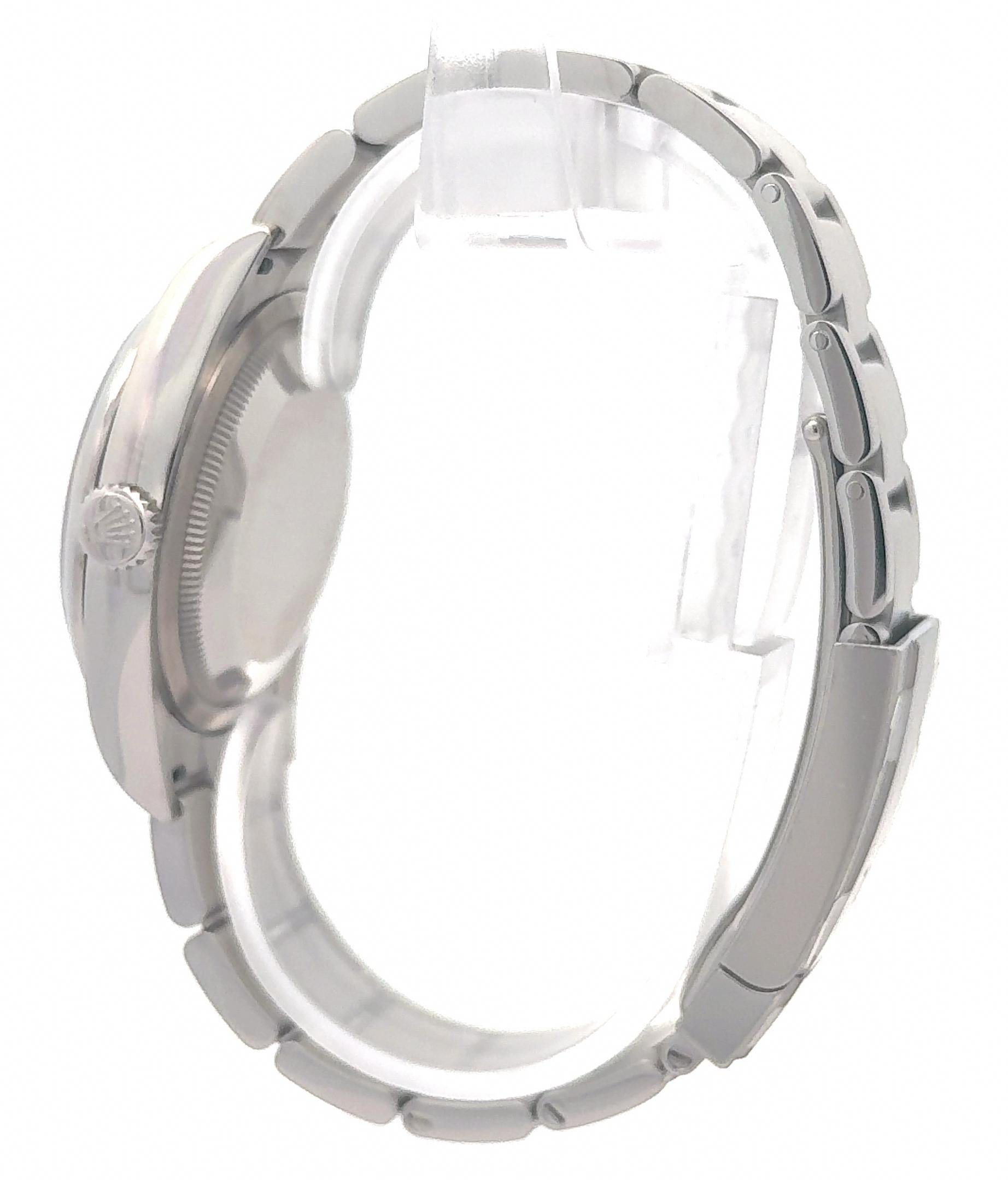 Rolex 2025 Oyster Perpetual 126000 36mm Turquoise Dial Stainless Watch FULL SET