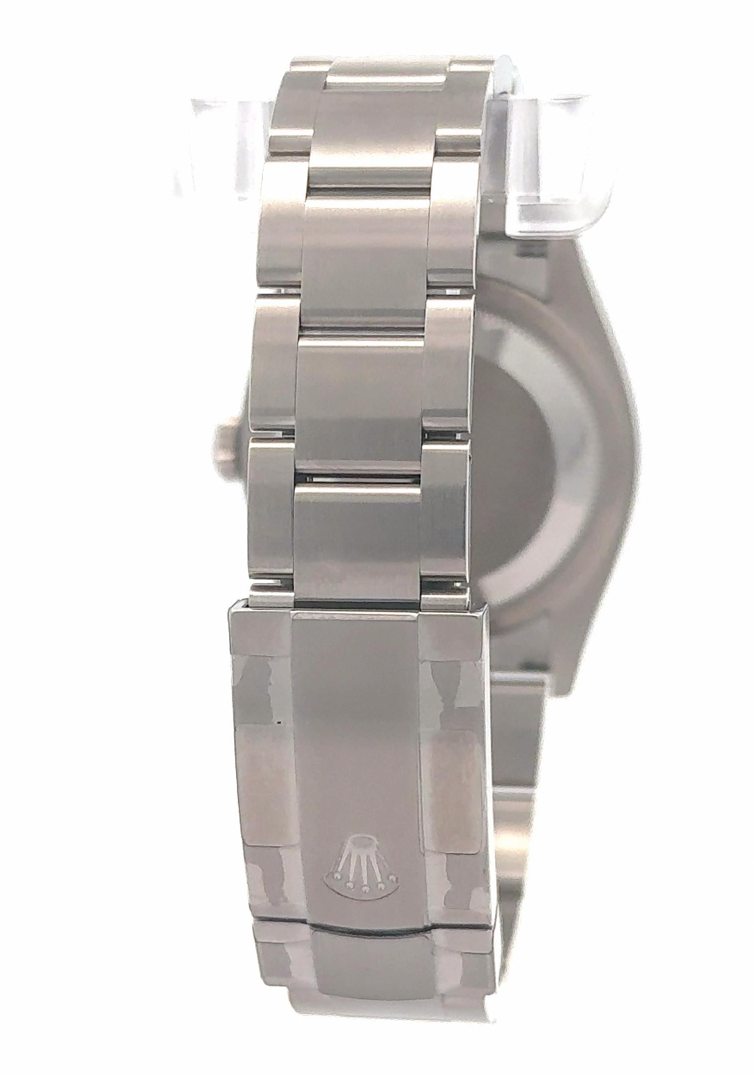 Rolex 2025 Oyster Perpetual 126000 36mm Turquoise Dial Stainless Watch FULL SET