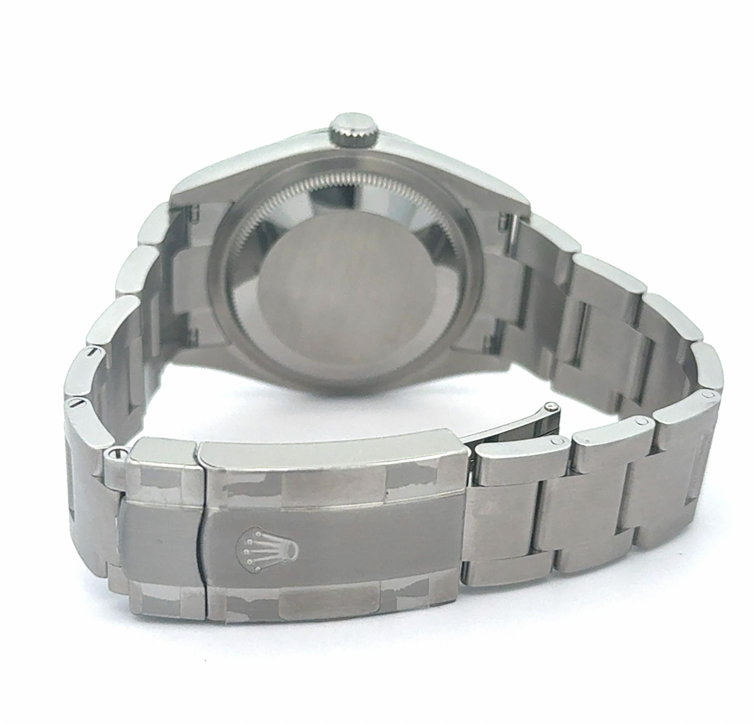 Rolex 2025 Oyster Perpetual 126000 36mm Turquoise Dial Stainless Watch FULL SET