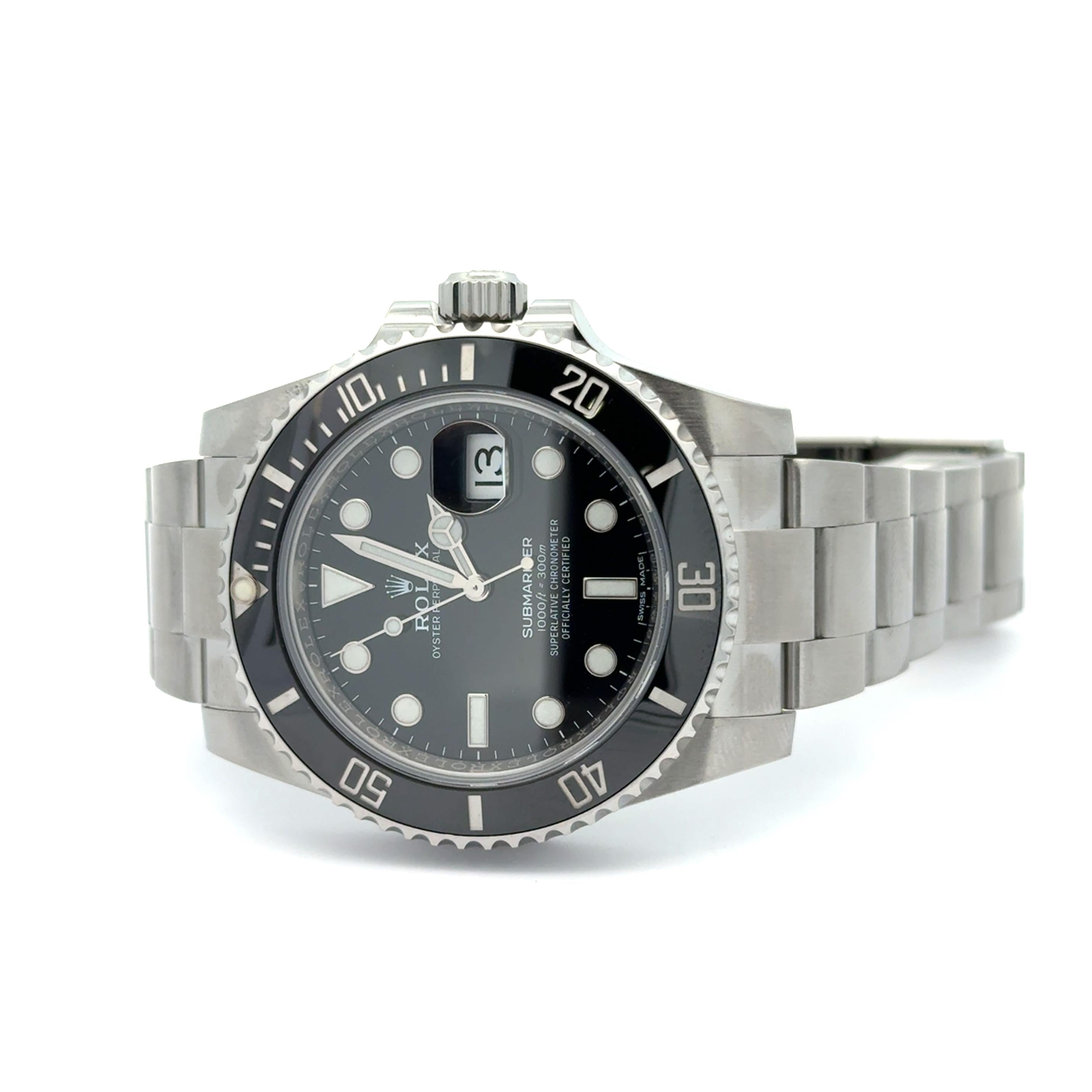 Rolex 2019 Submariner 116610LN Stainless Steel Watch w/ Box and Papers