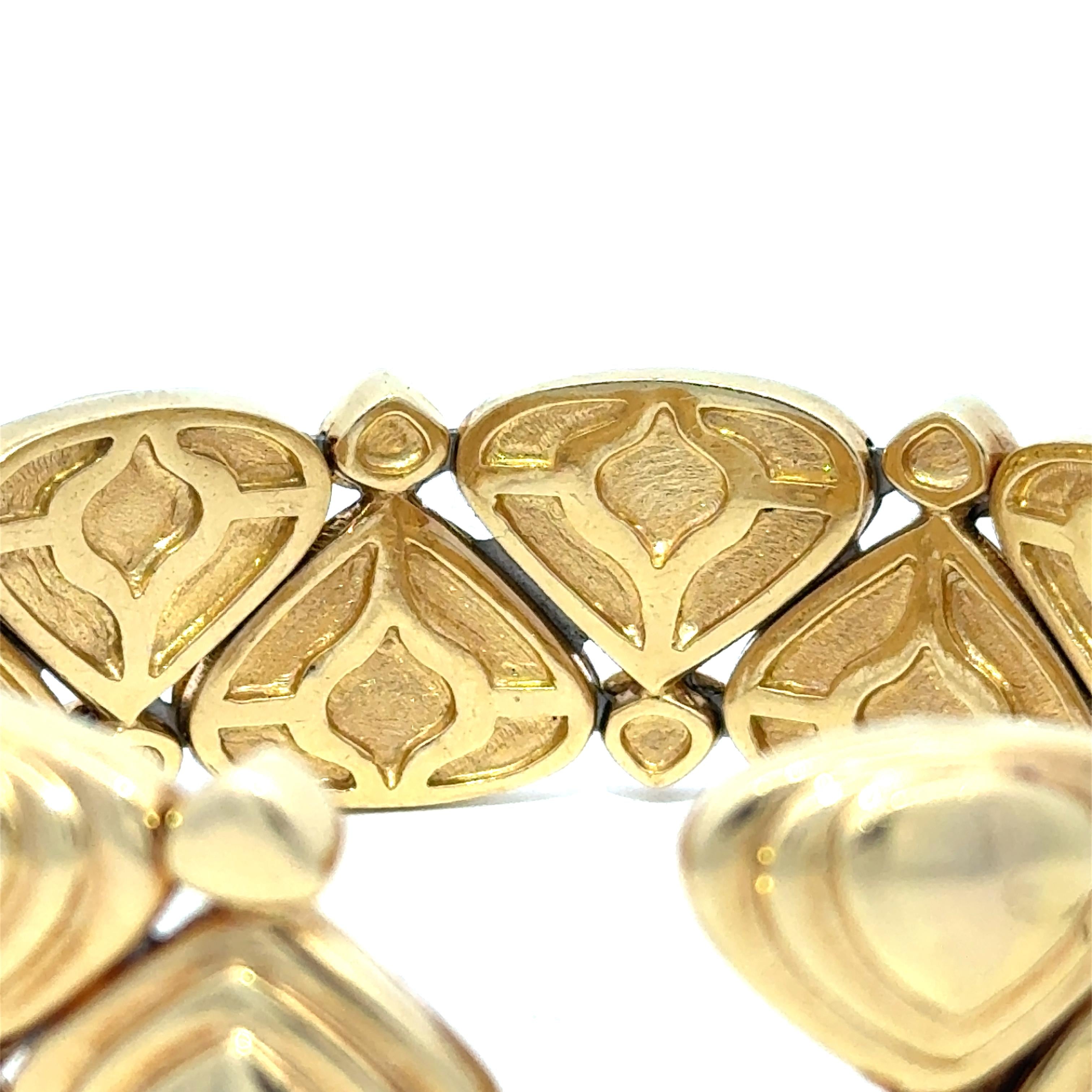 18k Yellow Gold 4.0ct VS Diamond Cuff Bangle Bracelet