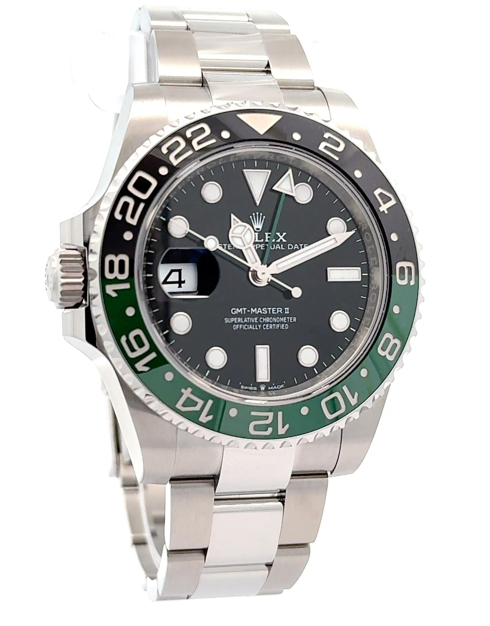 Rolex 2025 GMT-Master II 126720VTNR Oyster Bracelet Watch w/ Box and Papers