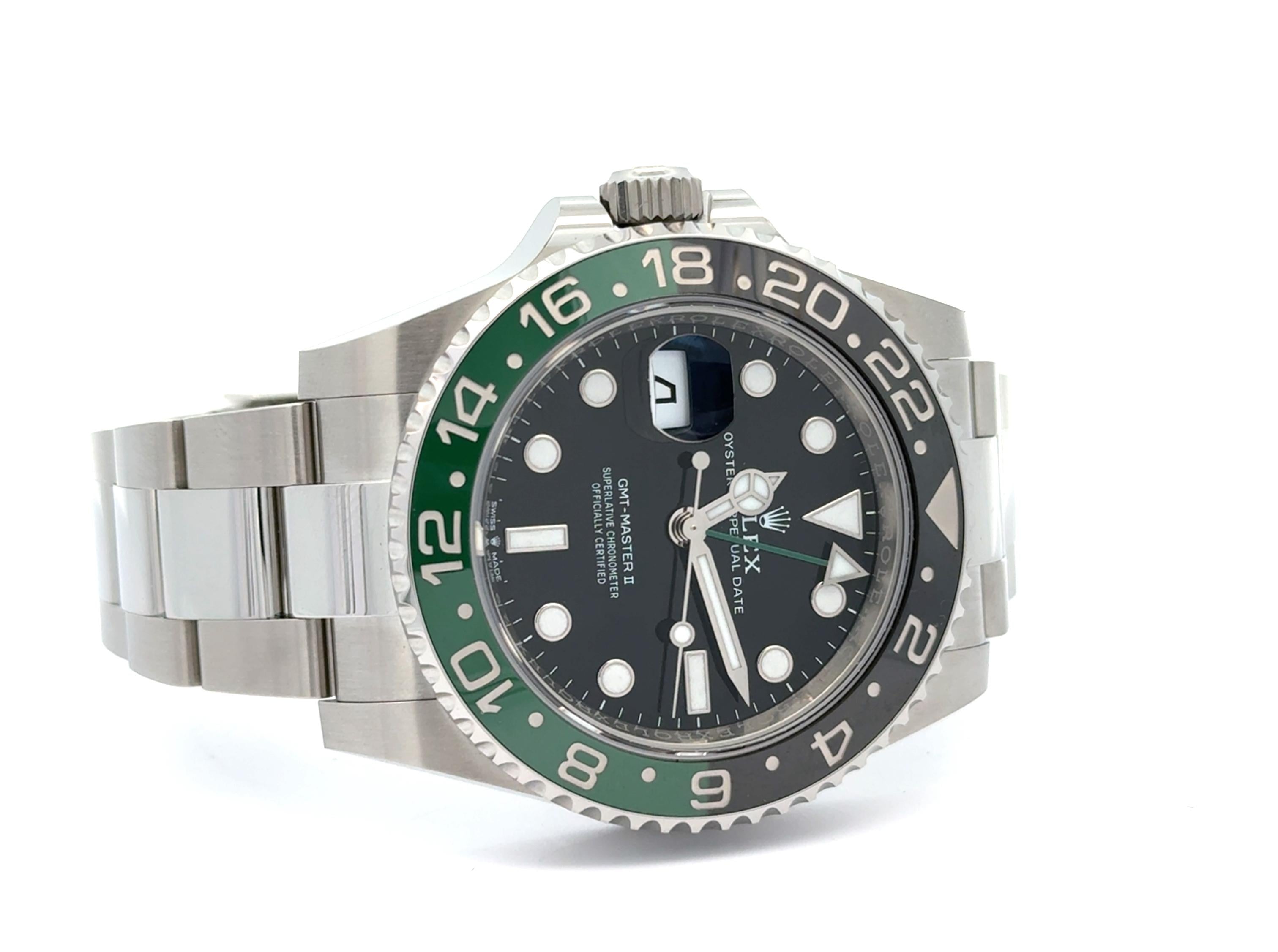 Rolex 2025 GMT-Master II 126720VTNR Oyster Bracelet Watch w/ Box and Papers