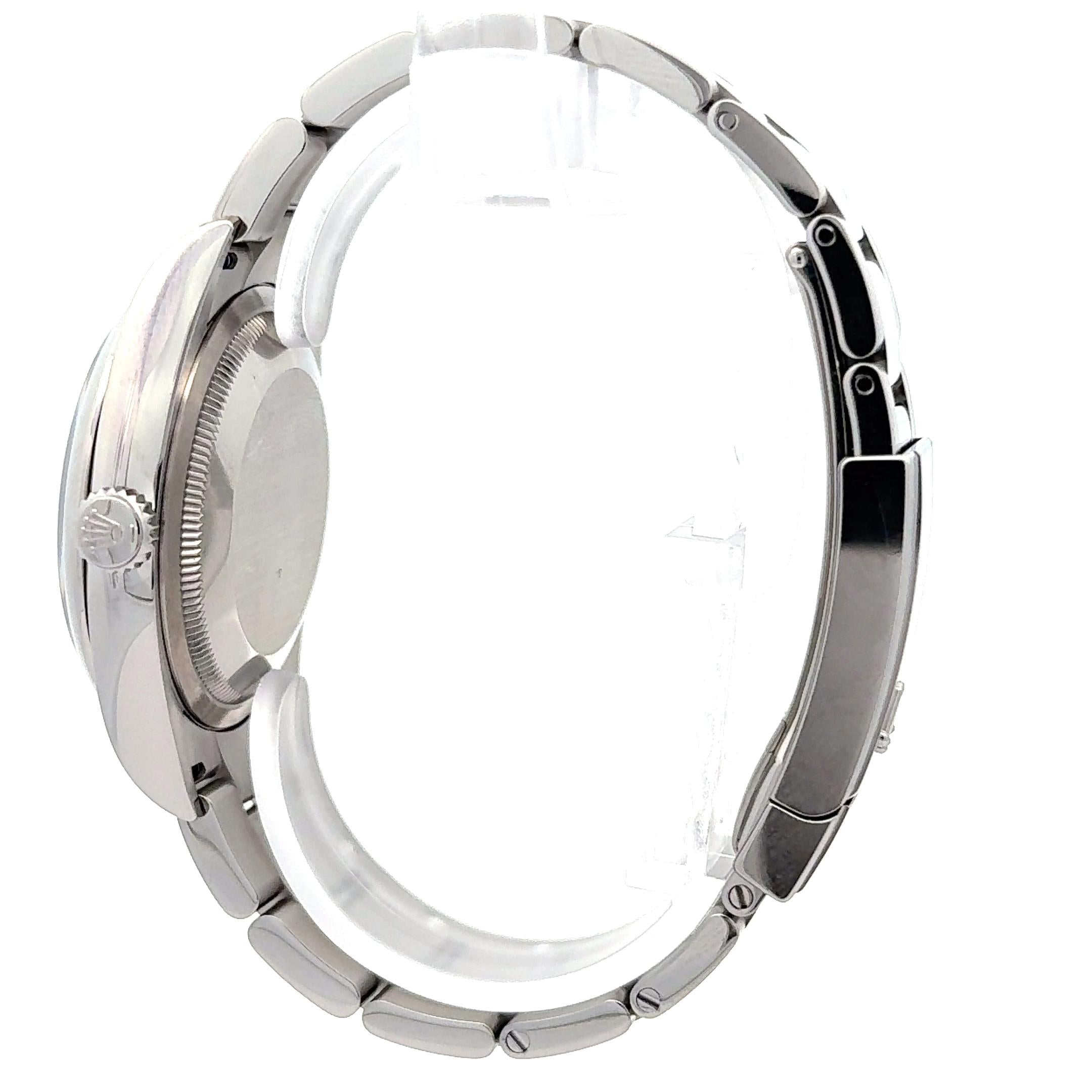 Rolex 2025 Datejust 126200 Blue Index Dial 36mm Oyster Watch w/ Box and Papers