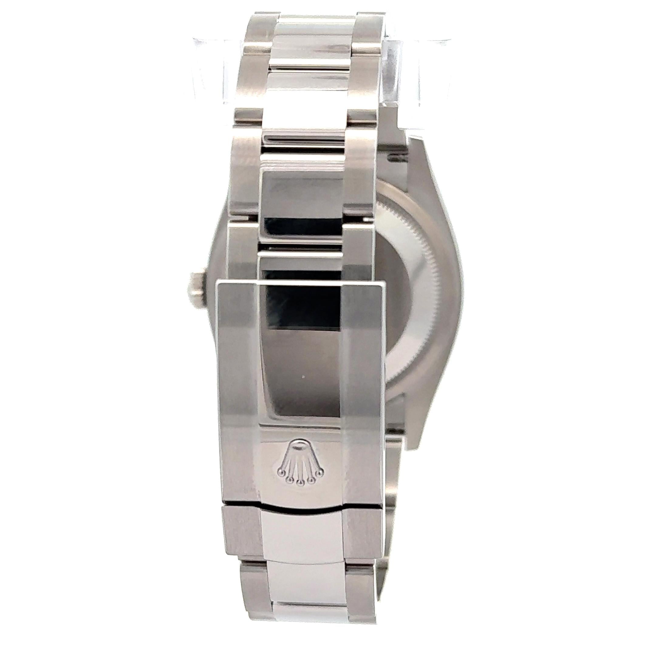 Rolex 2025 Datejust 126200 Blue Index Dial 36mm Oyster Watch w/ Box and Papers