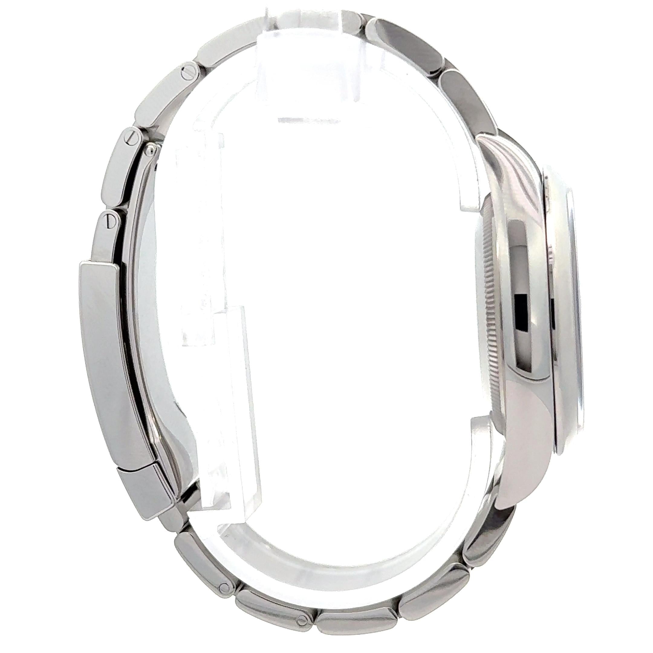 Rolex 2025 Datejust 126200 Blue Index Dial 36mm Oyster Watch w/ Box and Papers