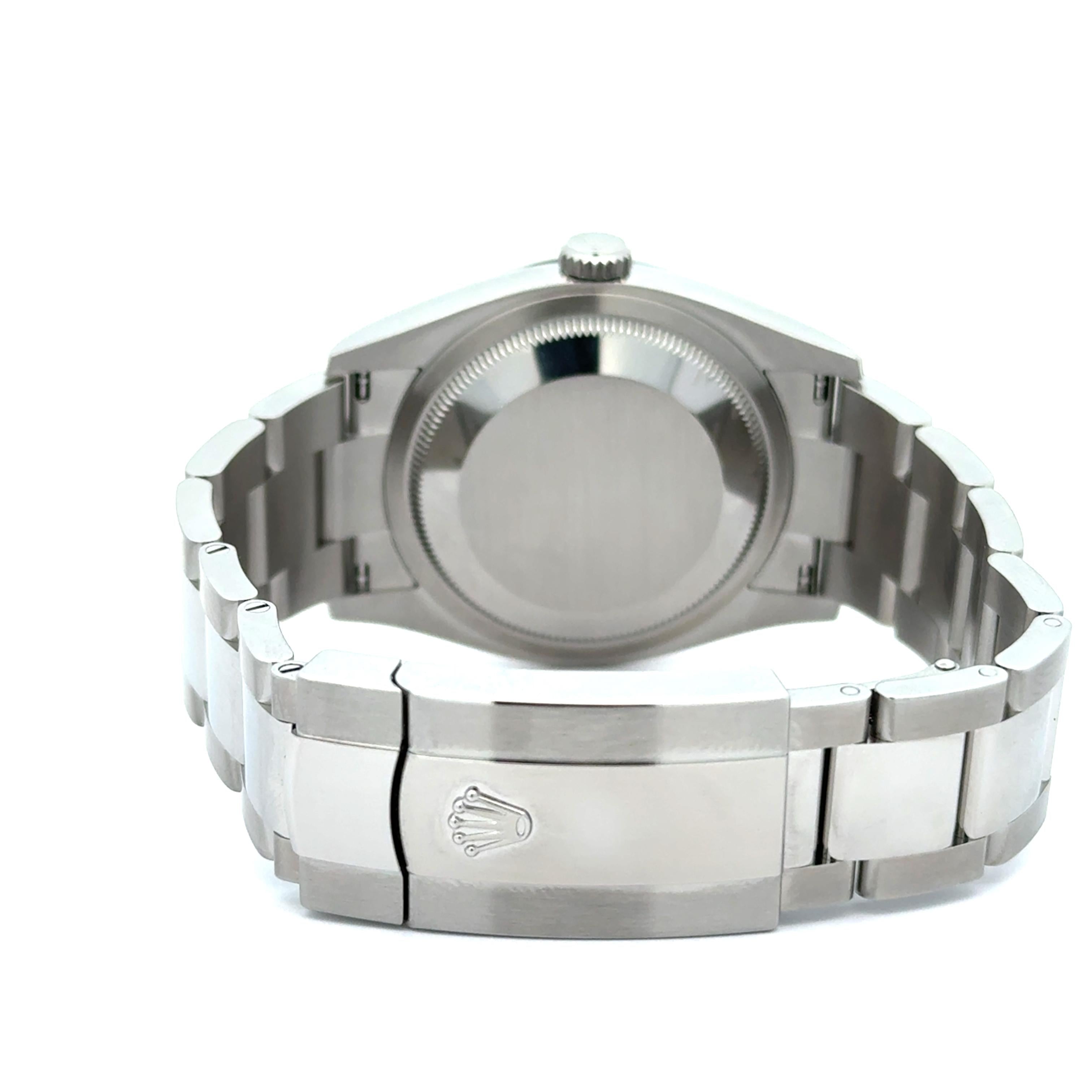 Rolex 2025 Datejust 126200 Blue Index Dial 36mm Oyster Watch w/ Box and Papers