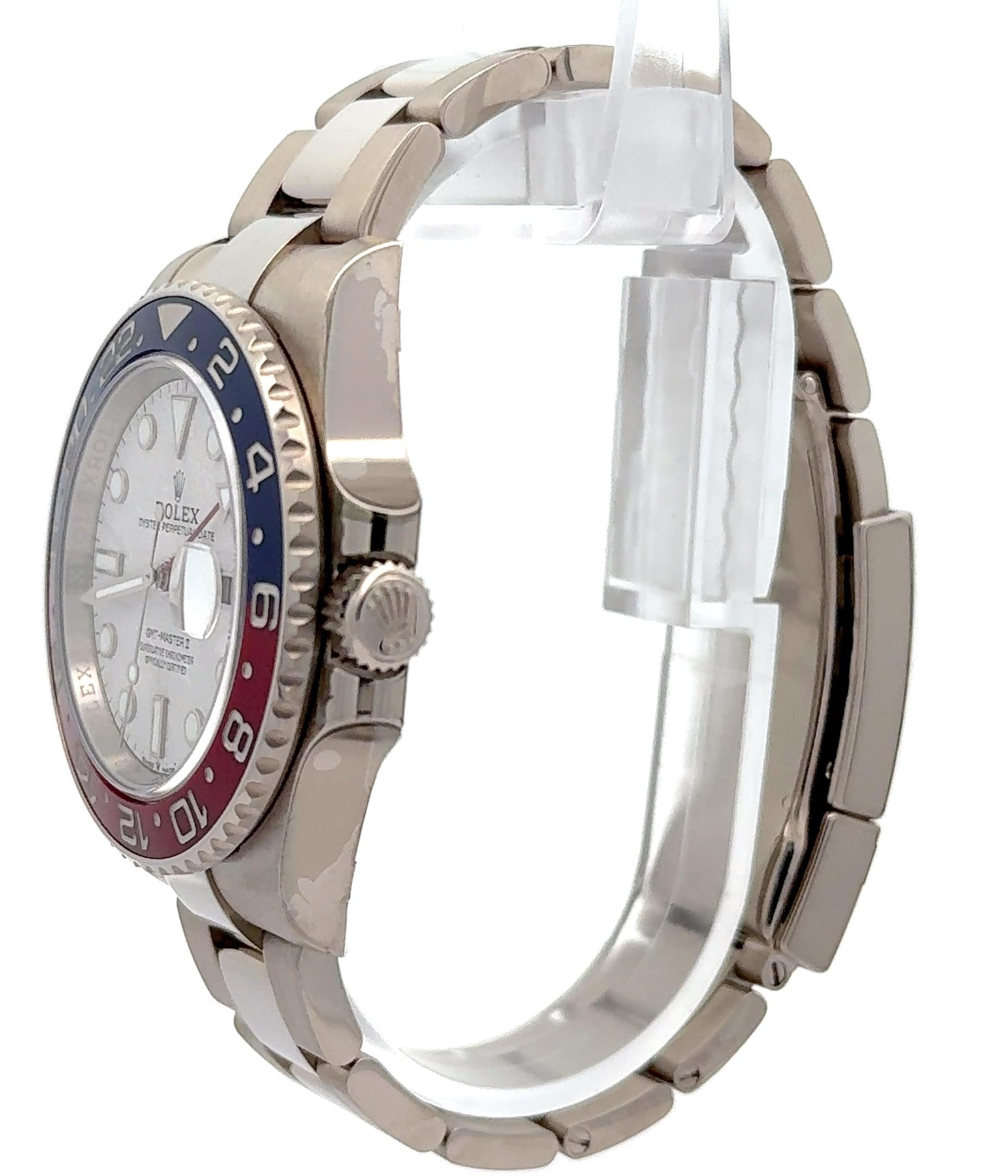 Rolex 2023 GMT-Master II 126719BLRO Gold Meteorite Dial Watch w/ Card and Tag