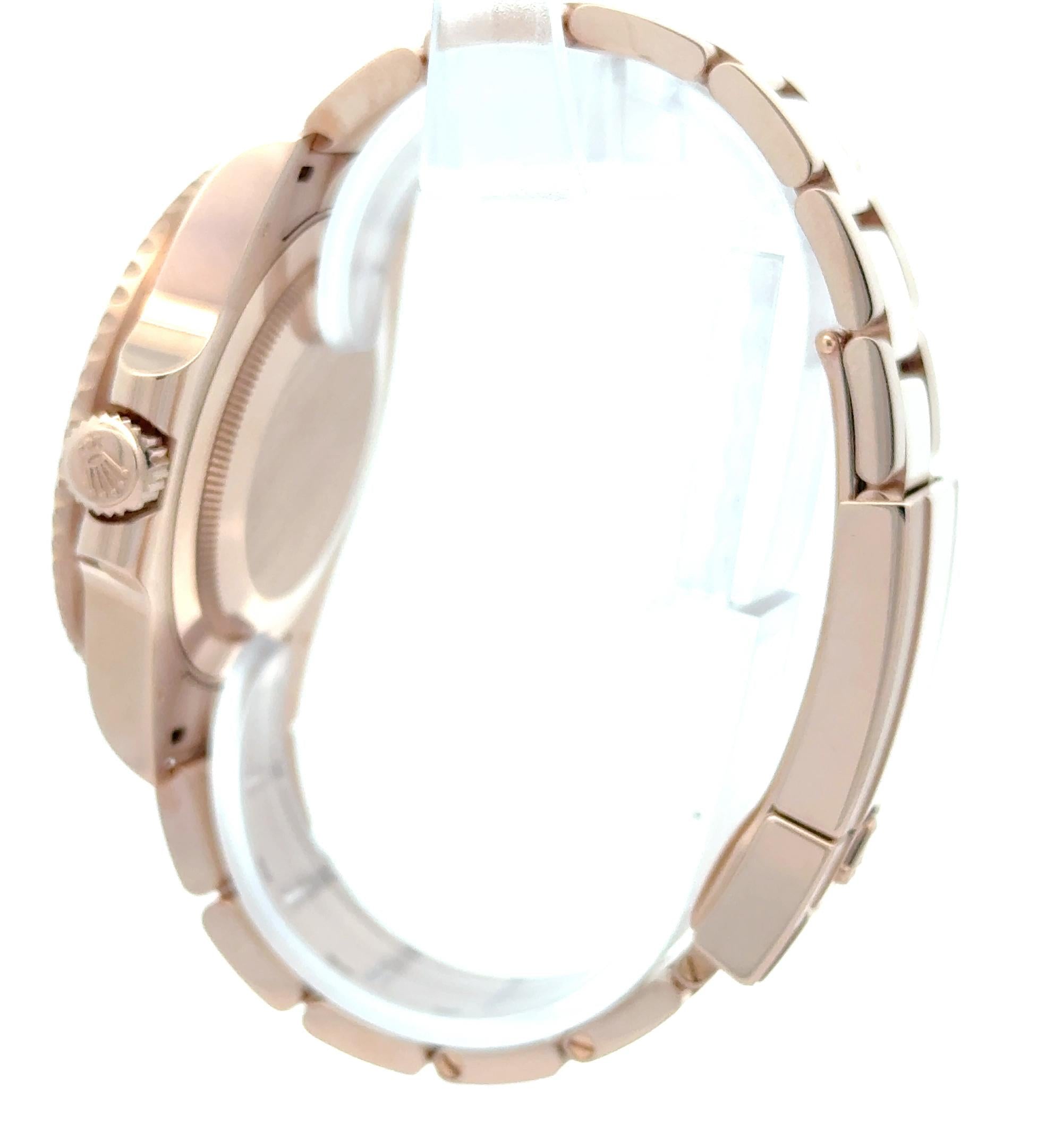 Rolex 2024 GMT-Master II 126715CHNR 40mm Rose Gold Watch w/ FULL SET