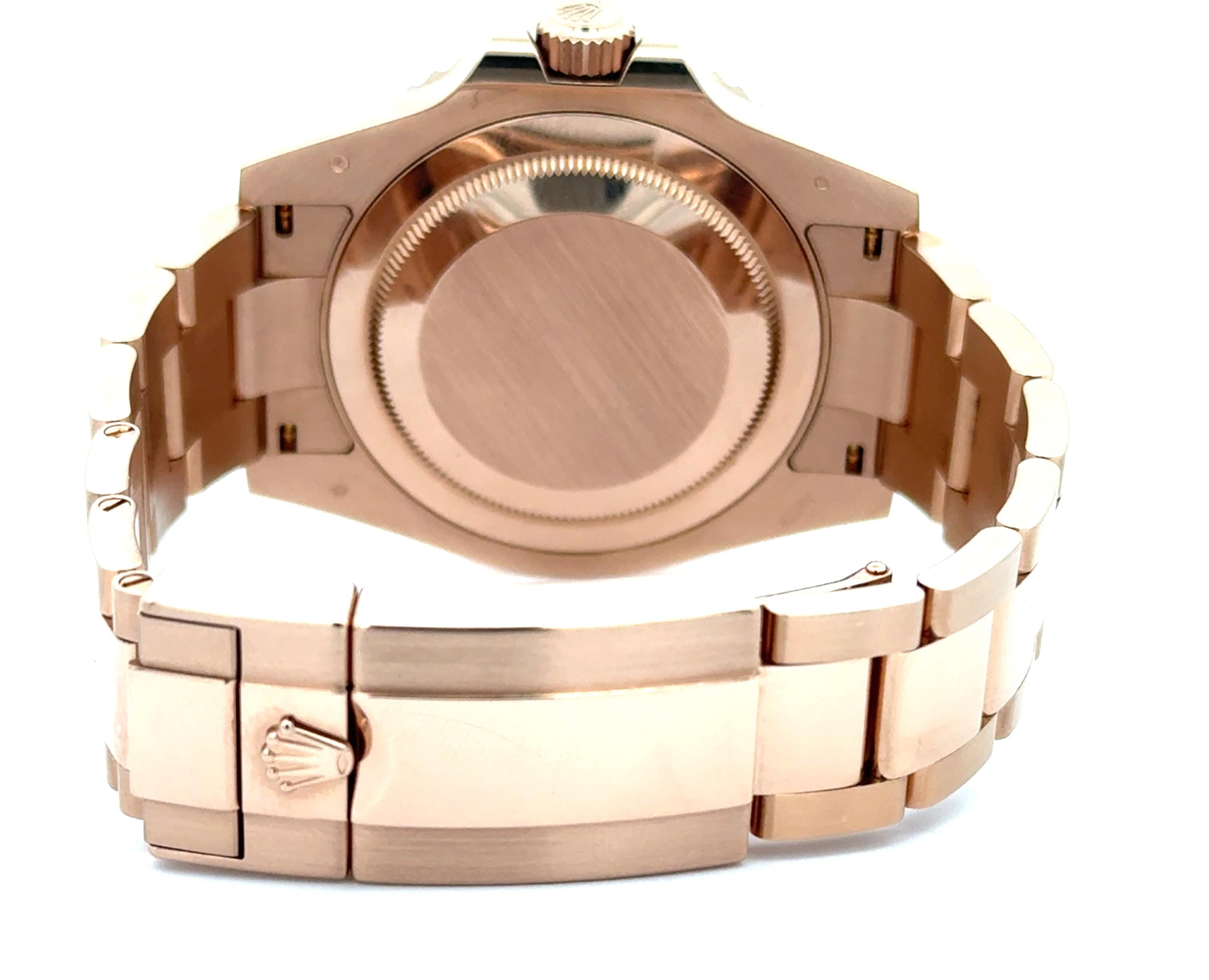 Rolex 2024 GMT-Master II 126715CHNR 40mm Rose Gold Watch w/ FULL SET