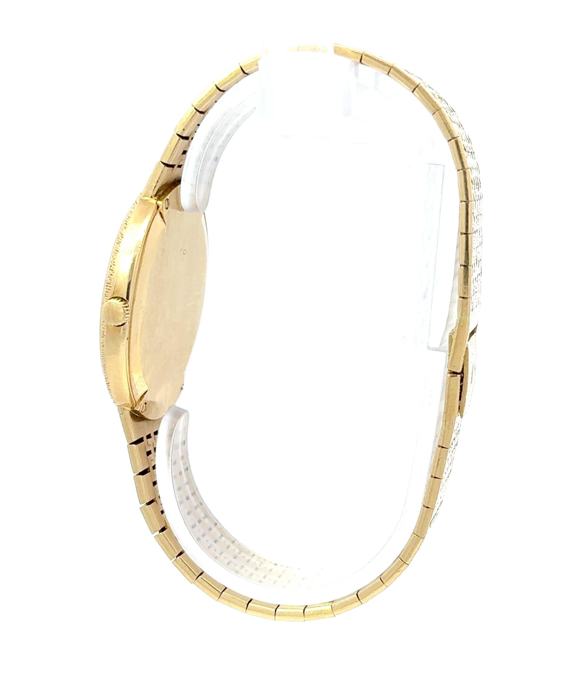 Piaget Altiplano 18k Yellow Gold Florentine 34mm Automatic Dinner Watch