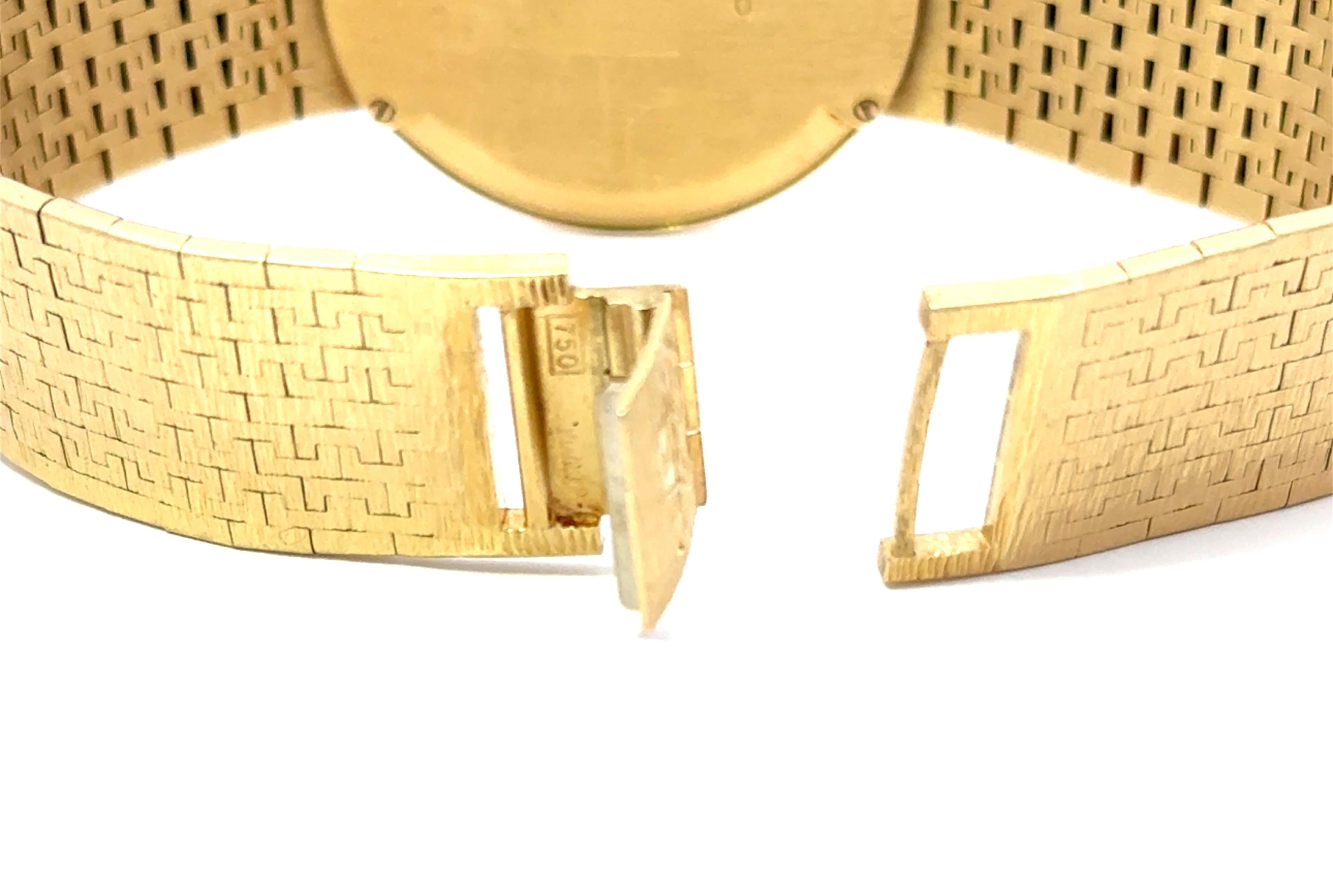 Piaget Altiplano 18k Yellow Gold Florentine 34mm Automatic Dinner Watch