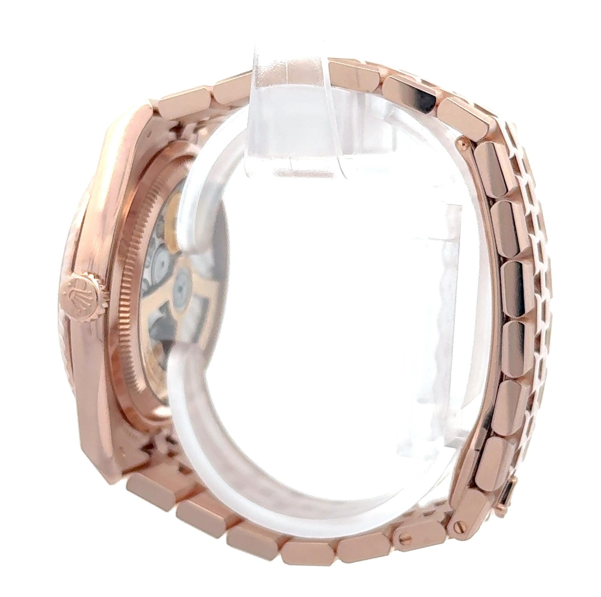 Rolex 2025 Land Dweller - 127335 18k Rose Gold 40mm White Dial Watch w/ FULL SET