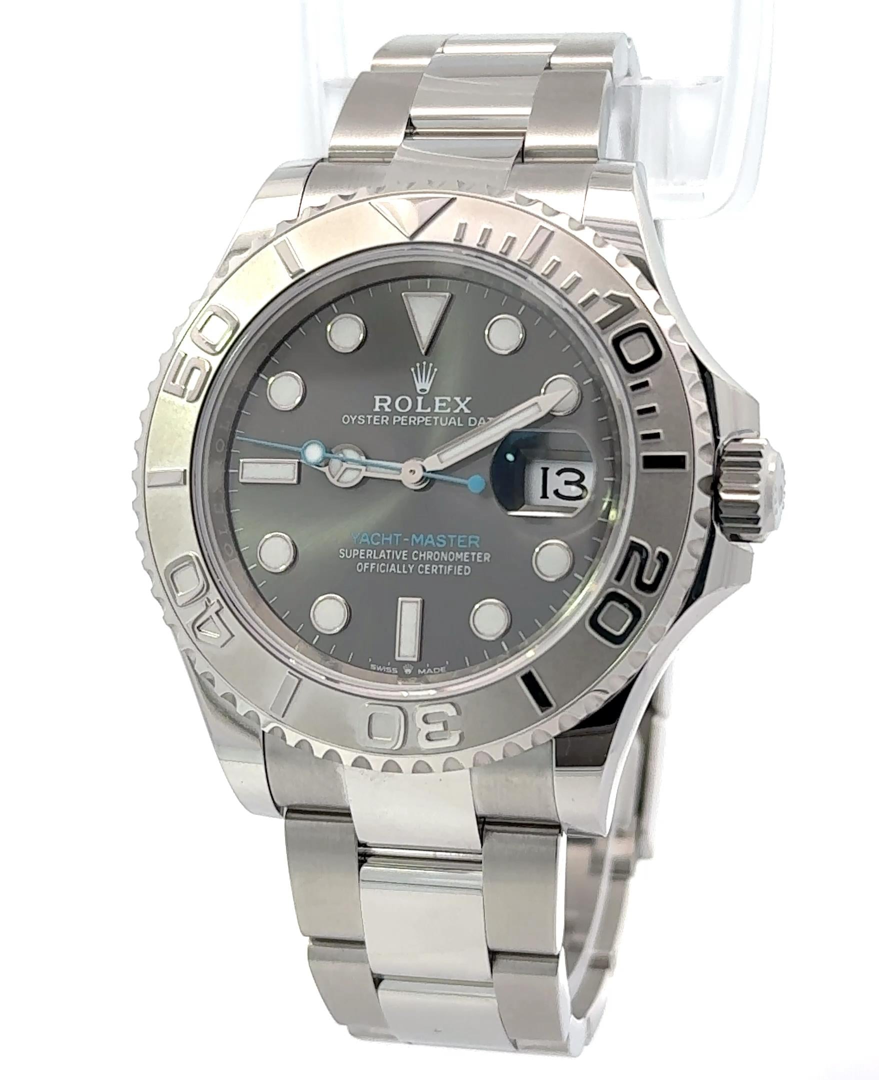 Rolex 2025 Yacht-Master 126622 40mm Rhodium Dial Stainless Watch w/ FULL SET