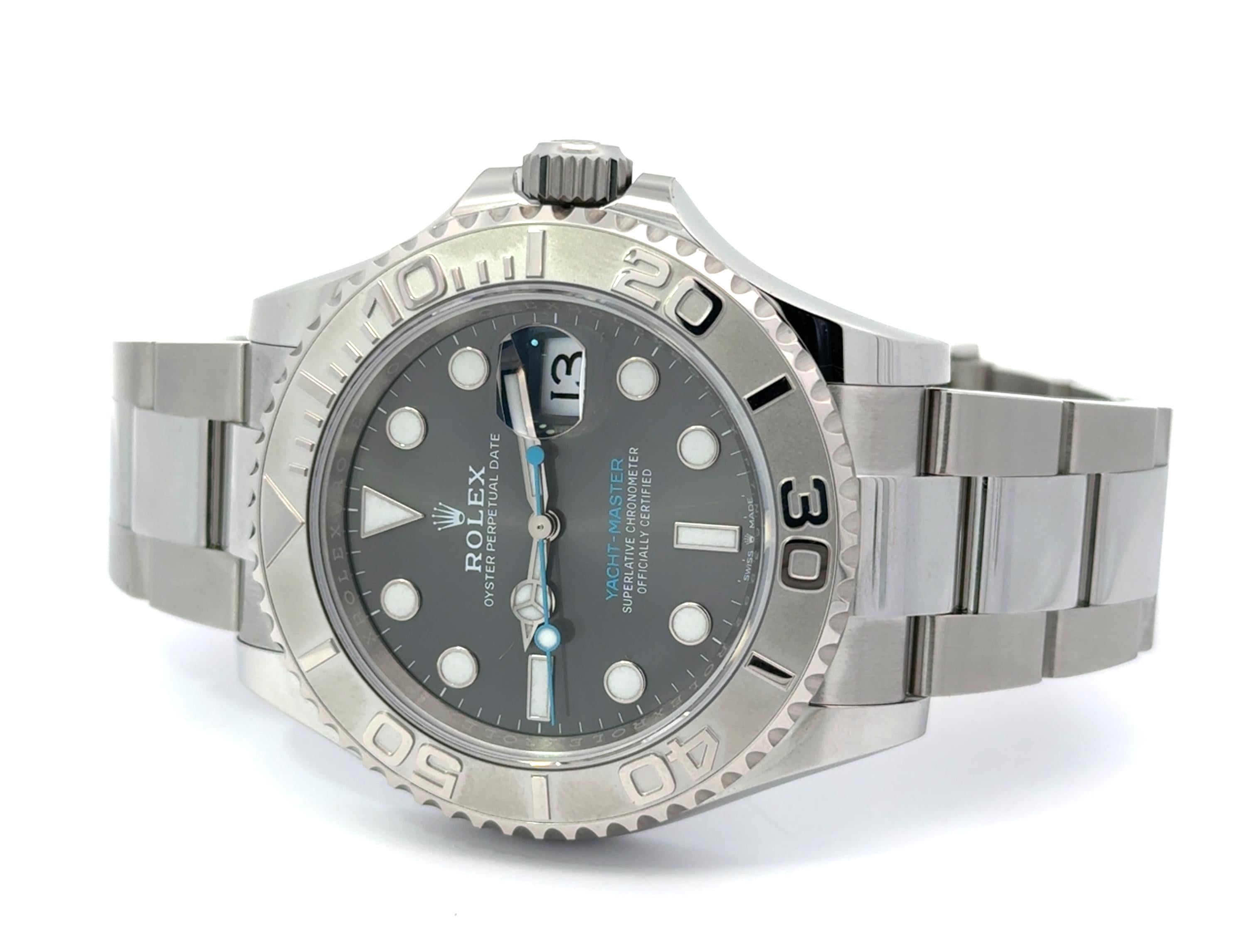 Rolex 2025 Yacht-Master 126622 40mm Rhodium Dial Stainless Watch w/ FULL SET